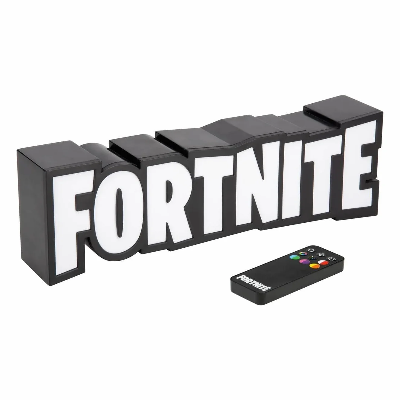 Paladone Fortnite Lampe RVB Officielle avec Télécommande, USB, Décoration Murale Bureau