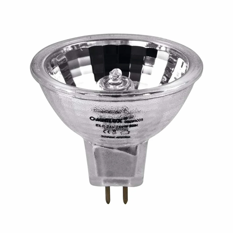 Omnilux ELC Lot de 4 ampoules GX5.3 50 mm 24 V 250 W