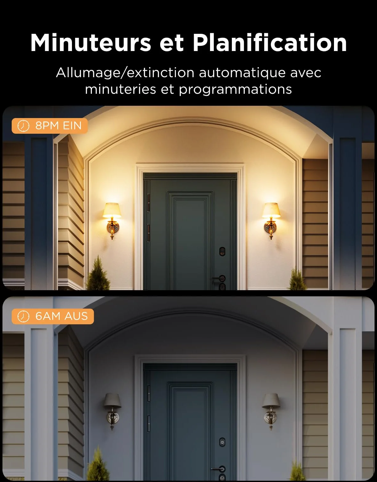 Govee Ampoule Connectée E14 RGBWW Compatible Matter Alexa Google Assistant 450 lm 4.8W Lot de 2