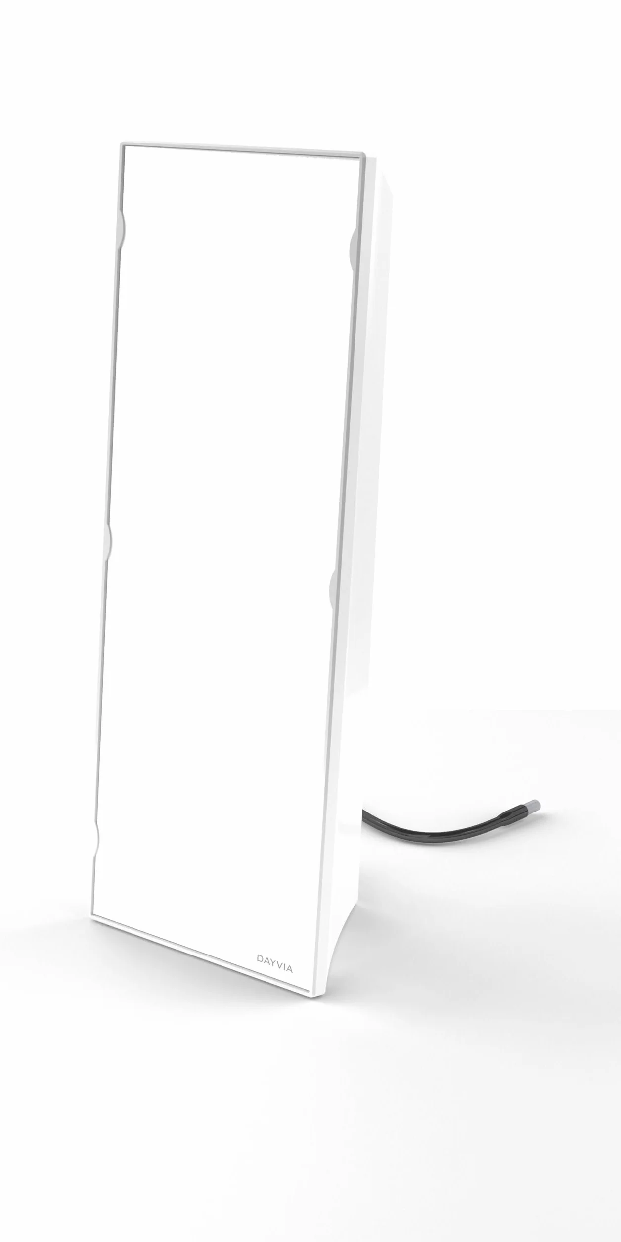 DAYVIA Lampe de Luminothérapie LED SLIMSTYLE, Simulation Lumière du Jour, 3 Niveaux d'Intensité, CE Médical, Fabrication Française