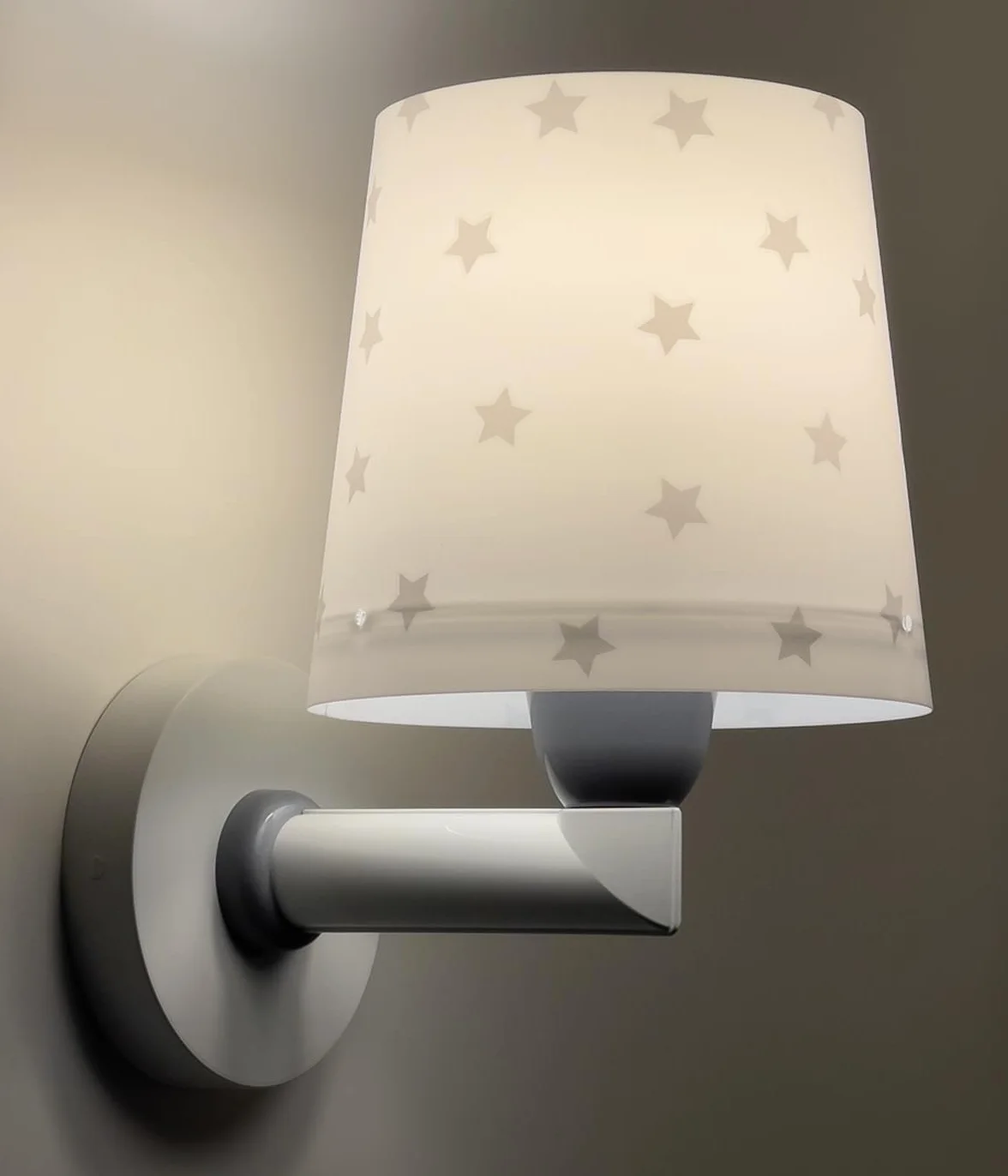 Dalber Estrellas Blanco Lampe murale enfant Motif nuages Star Light E27