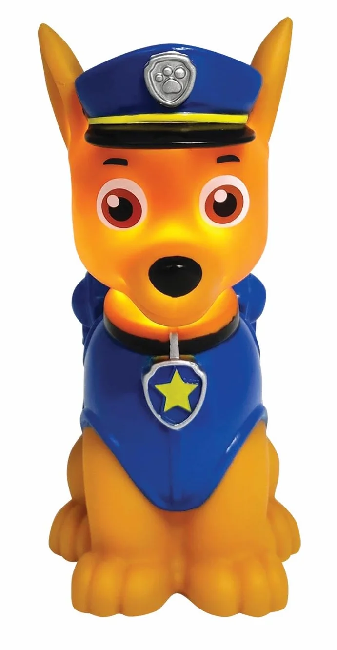 Lexibook Paw Patrol Veilleuse de Poche LED Chase pour chambre d'enfants, changement de couleurs, Bleu/Beige