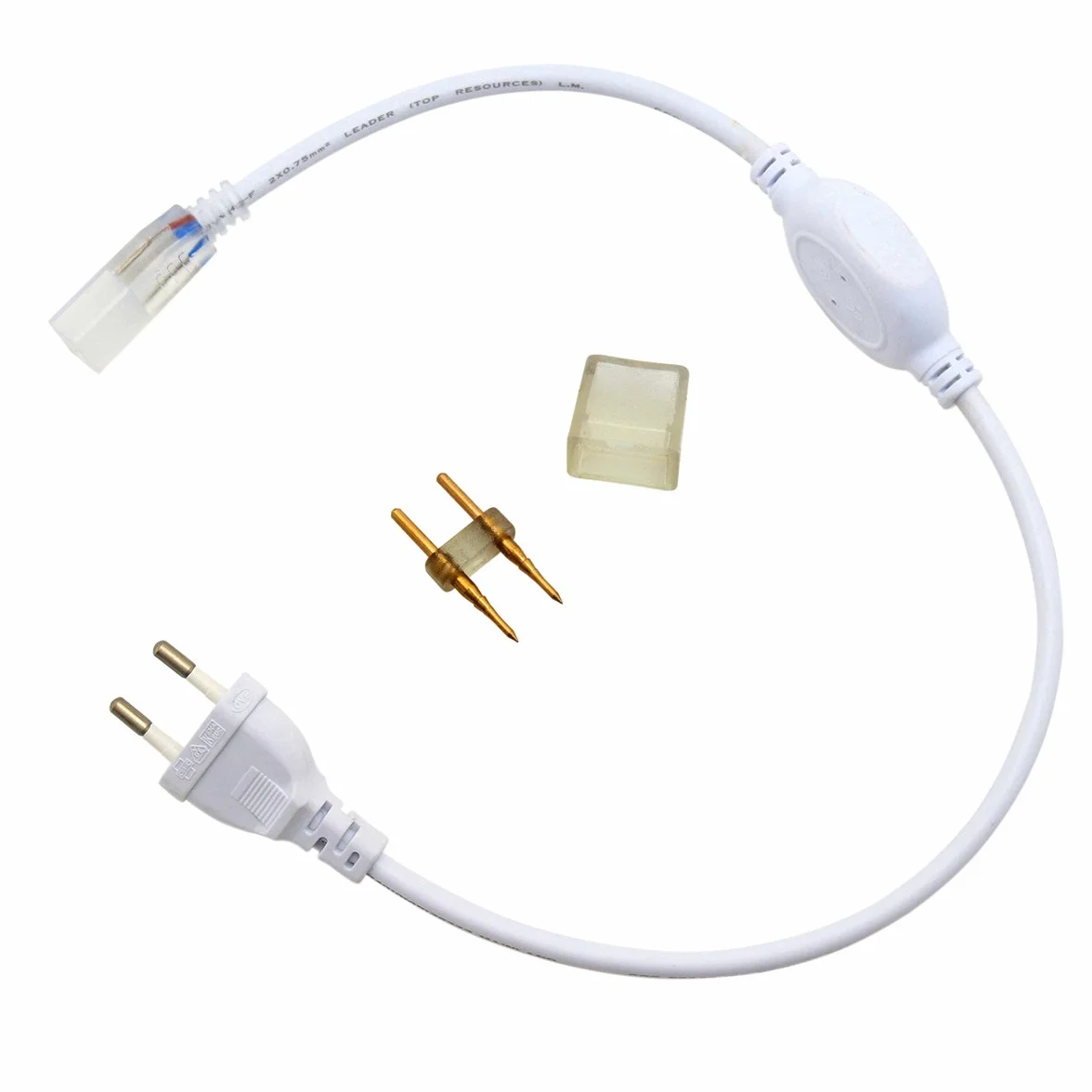 Transformateur pour Bande LED 5050, Bloc d'Alimentation 220-240 V, Prise Européenne