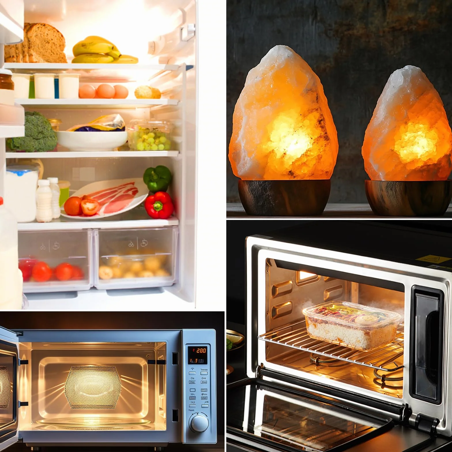 Ampoule Frigo 15W E14 Blanc Chaud 300°C 2700K ST22 ⌀22mm Lot de 4 Lampes de Four T22