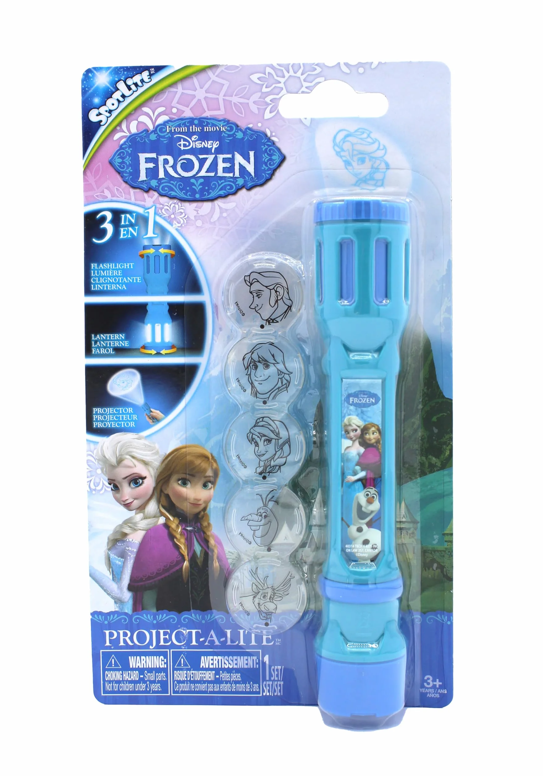 Joy Toy Lampe de Poche Disney la Reine des Neiges 40314