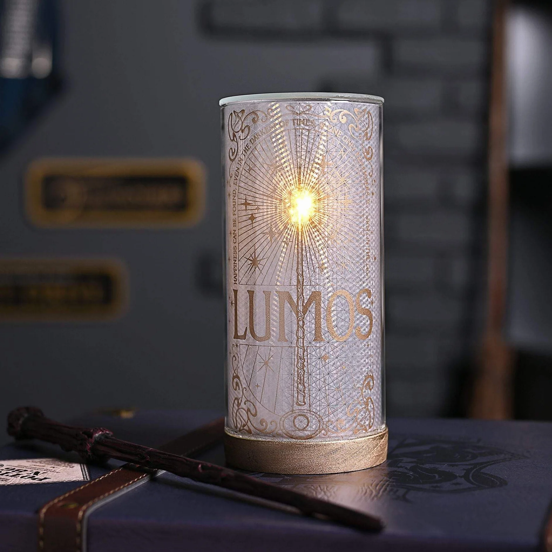 Widdop and Co Warner Bros Harry Potter Lumos Noir Tube lumineux