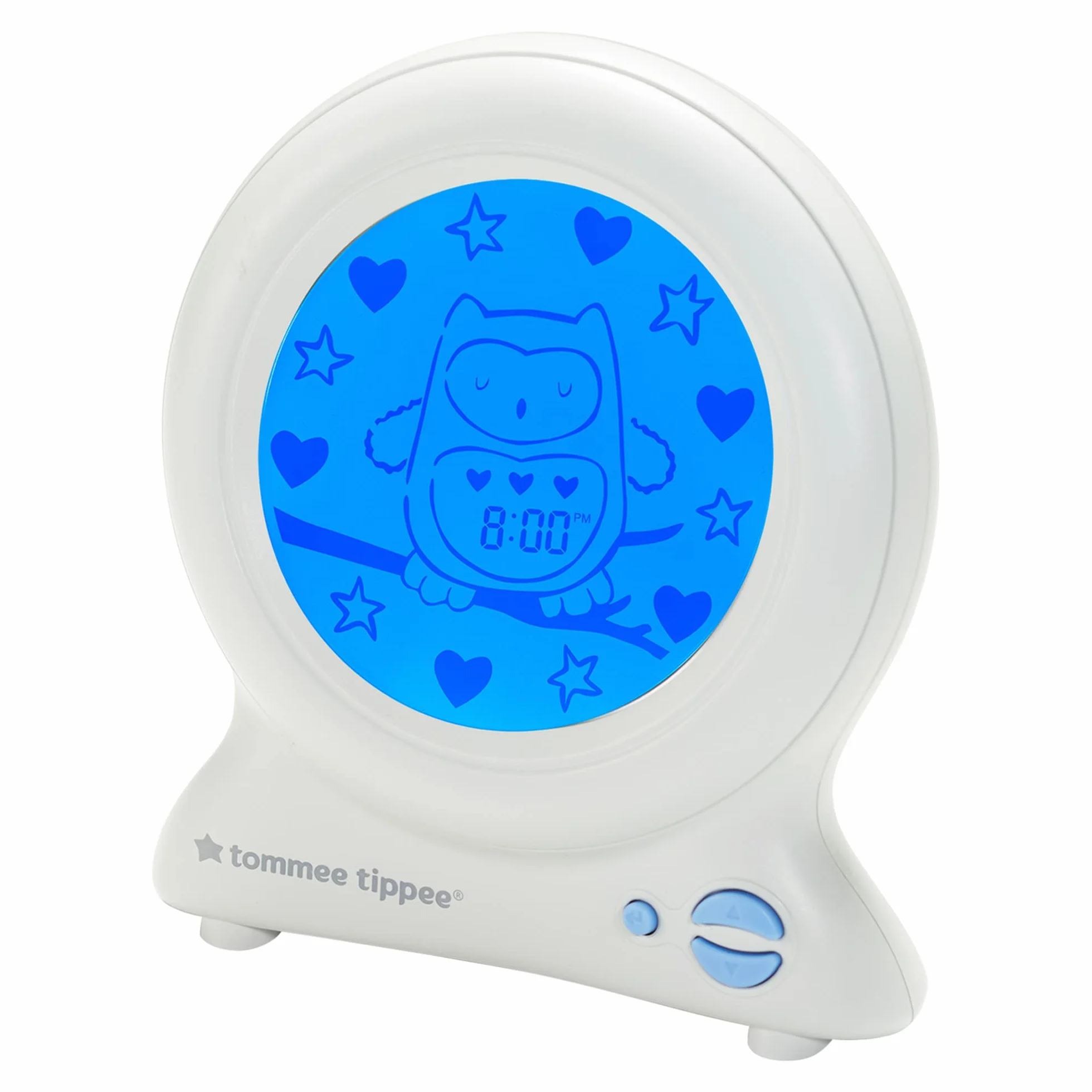 Tommee Tippee Groclock Sleep Trainer Réveil et Veilleuse pour Jeunes Enfants Alimenté par USB