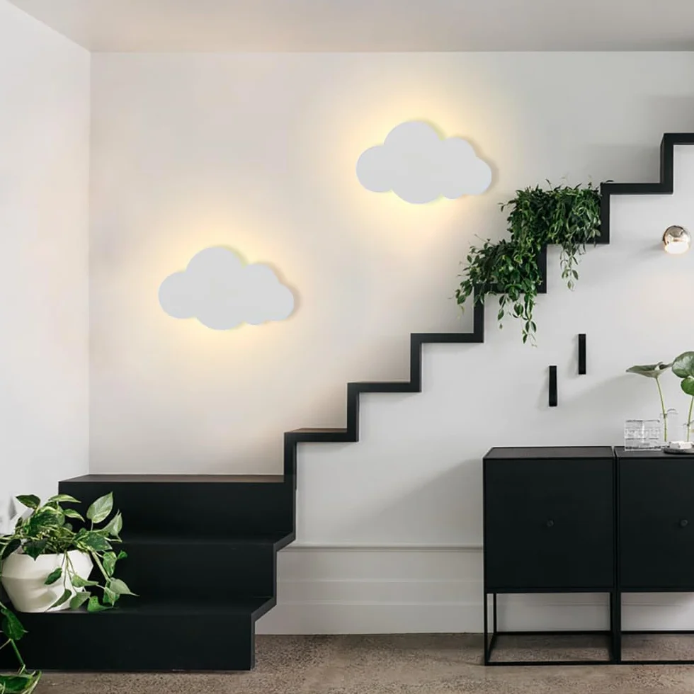 Lampe Murale LED avec Interrupteur Tactile Veilleuse Enfant Dimmable Blanc Chaud Prise Intérieur Moderne