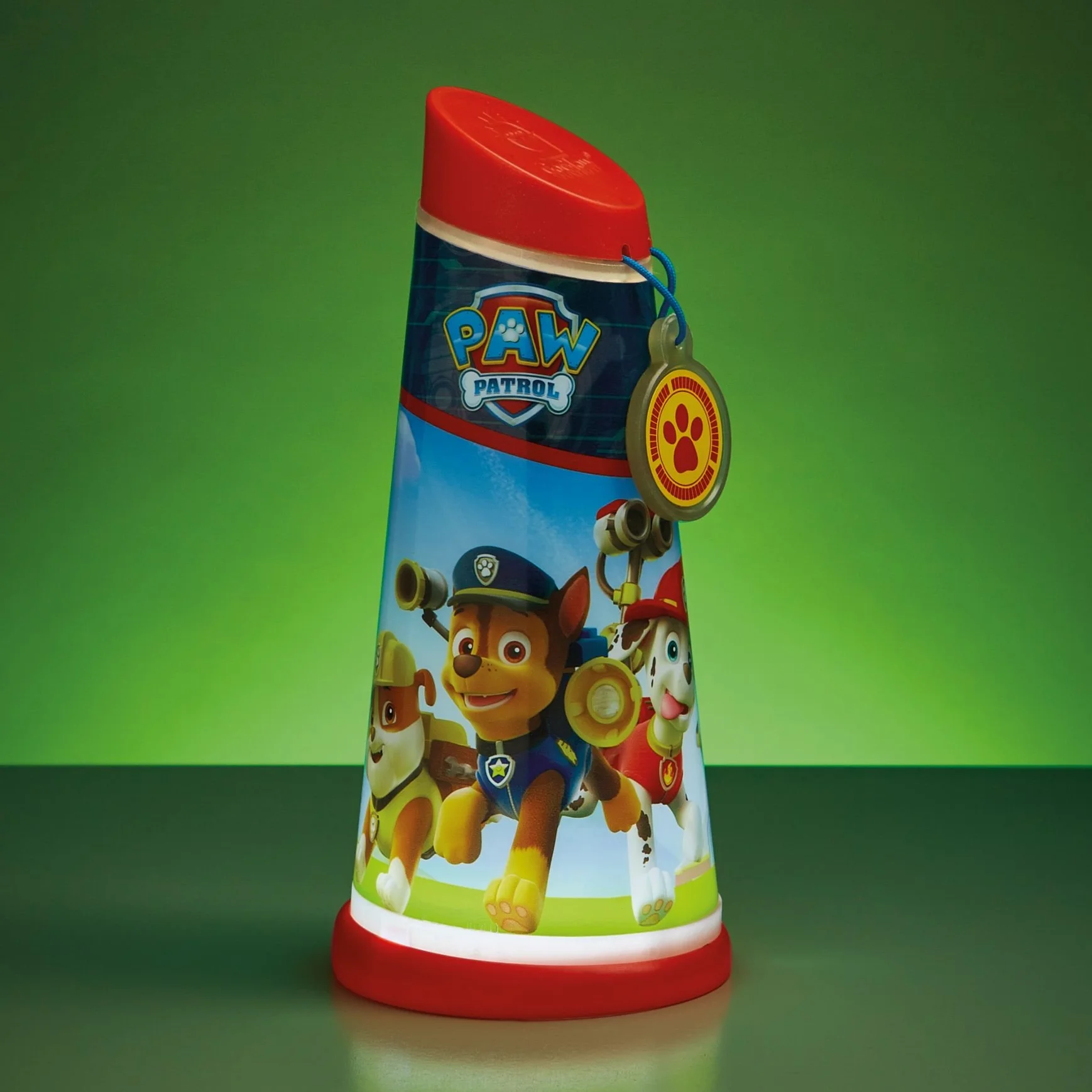 Worlds Apart 274PAW La Pat Patrouille Veilleuse Nomade GoGlow Plastique Bleu Rouge Vert