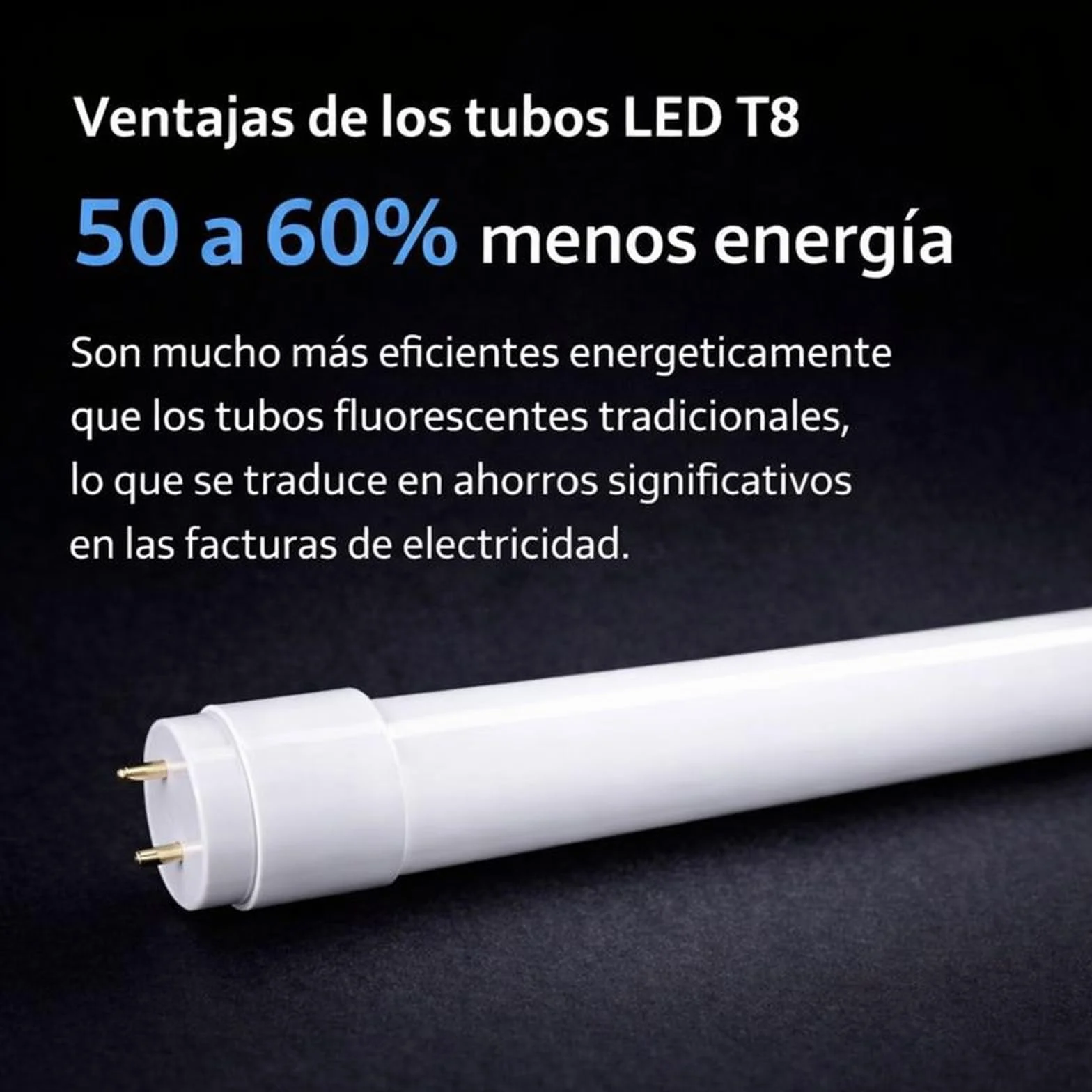 Europalamp Neon LED T8 18W 120cm Blanc Froid 6000k Gamme Pro