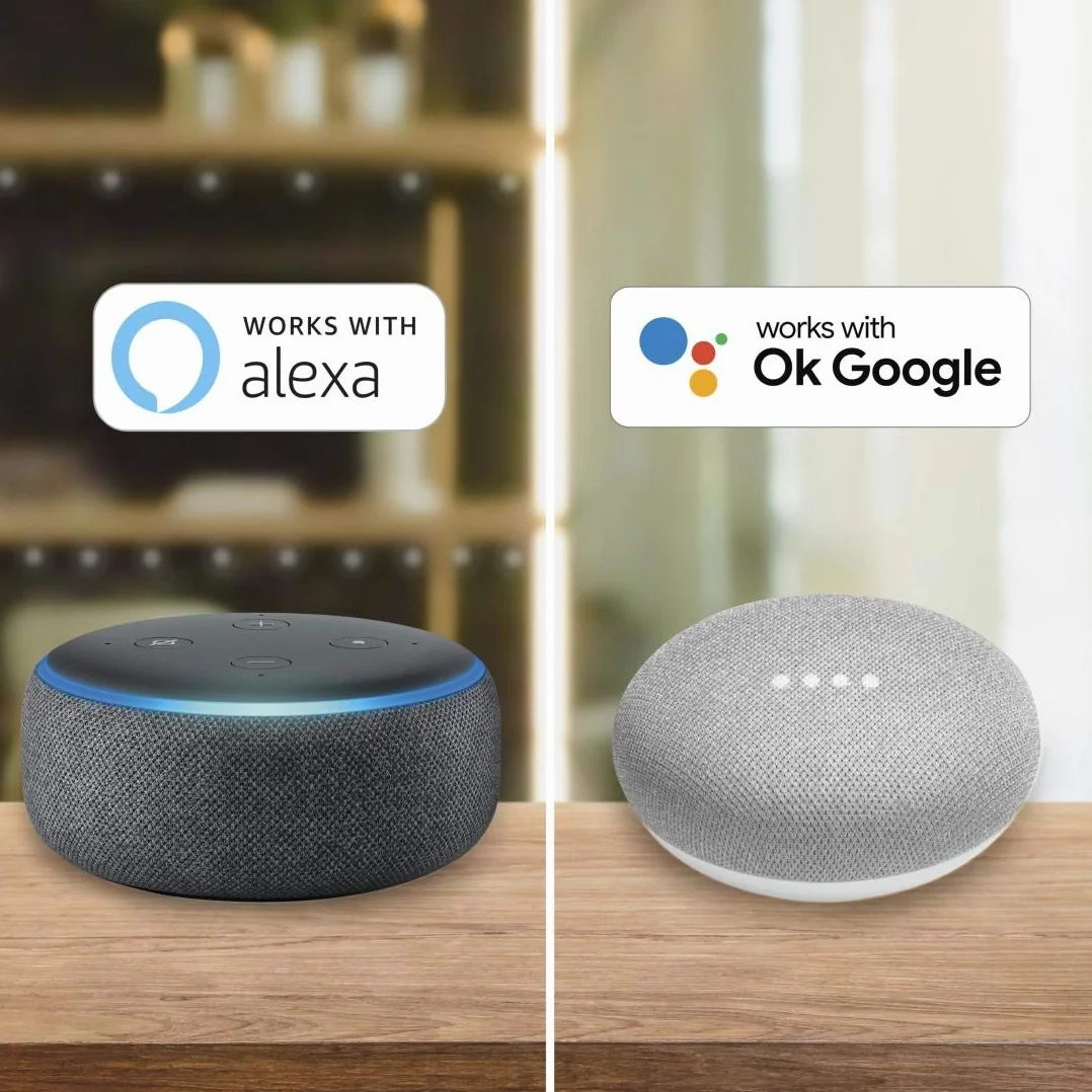 Hama Plafonnier WiFi Blanc 30 cm Compatible Alexa Google Home Commande Vocale 2,4 GHz IFTTT