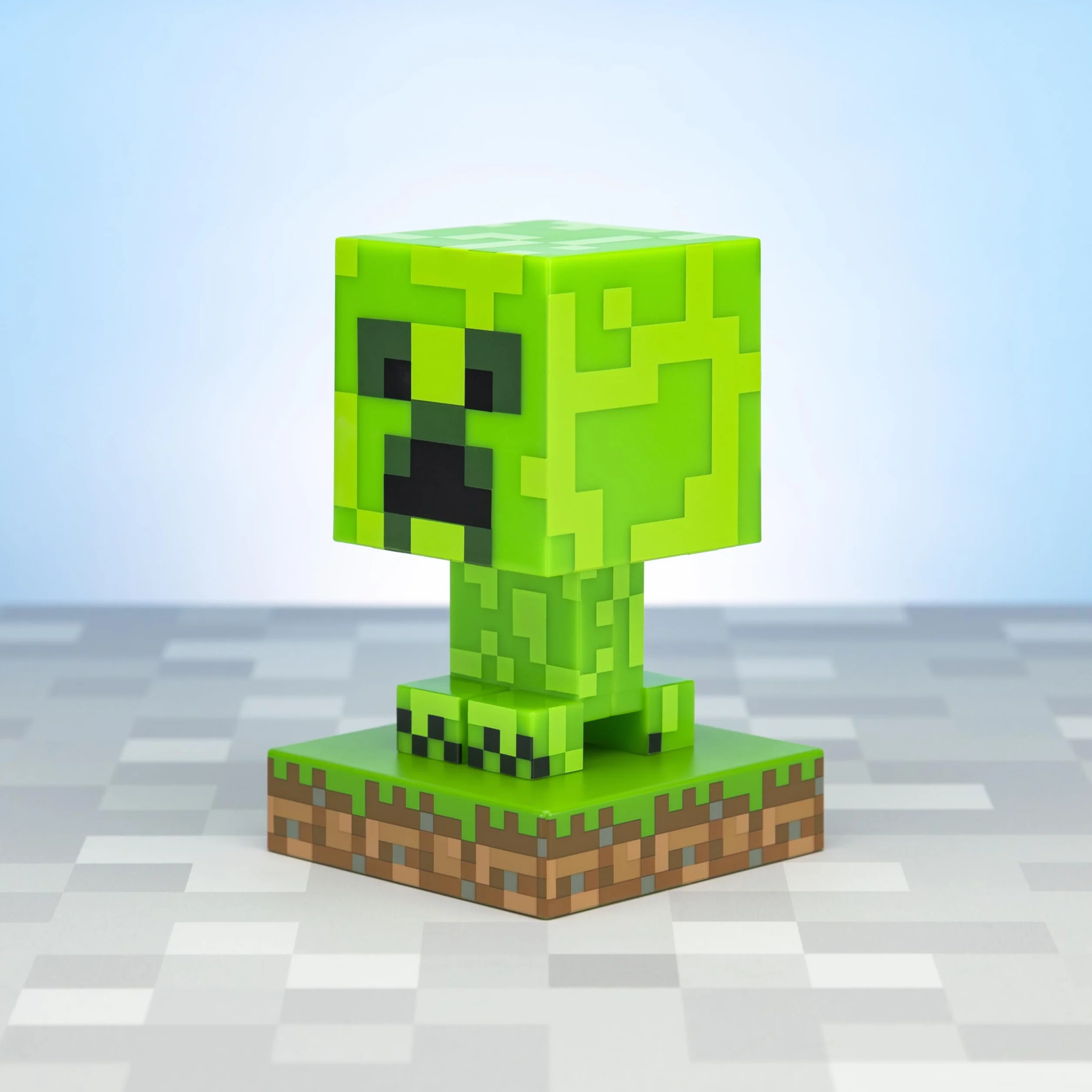 Lampe 3D Minecraft Creeper Officielle 12 cm Lampe de Nuit Piles Décor Chambre Gamers