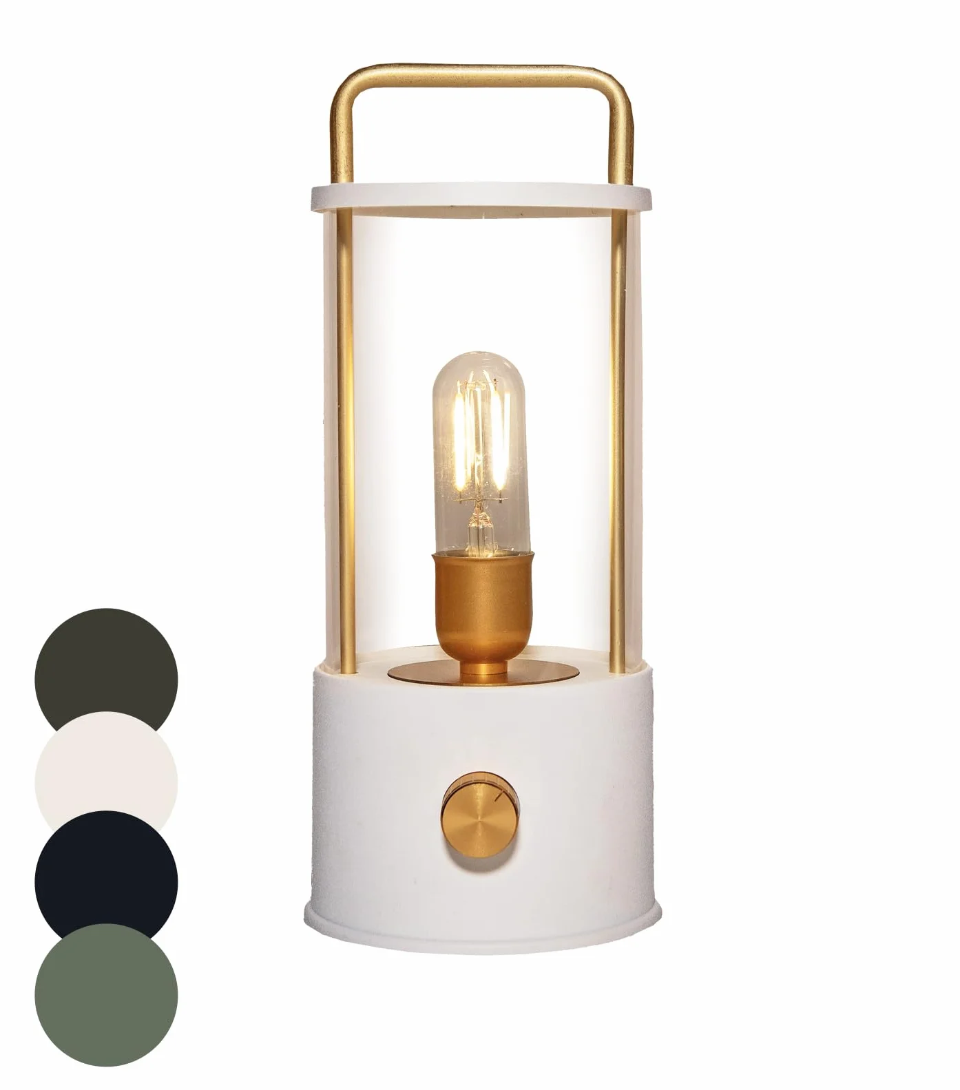 Coen Bakker Lanterne LED IP44 USB blanc chaud 15 x 11 cm