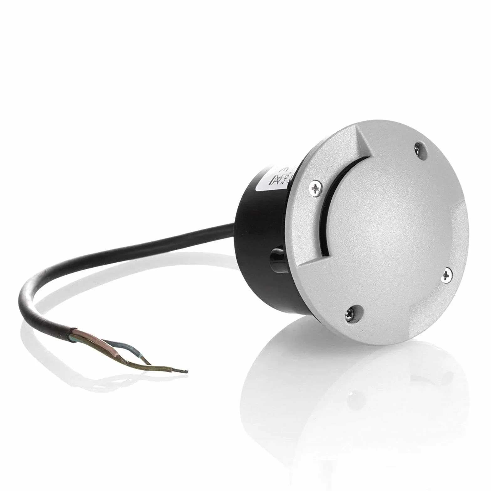 Nandita LED Spot encastrable dans le sol Gris Aluminium 1 lampe Luminaire extérieur jardin terrasse balcon