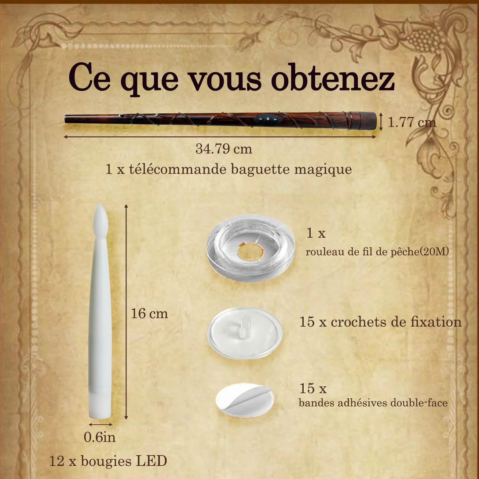 Bougies Flottantes LED 12PCS avec Télécommande, Bougies Flamme Vacillante pour Décoration Église Noël Halloween (Blanc Chaud)