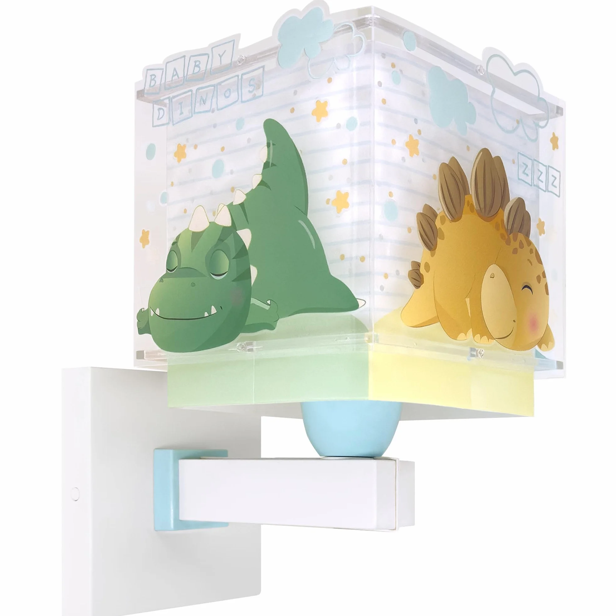 Dalber Applique Murale Enfant Baby Dinos Dinosaures E27