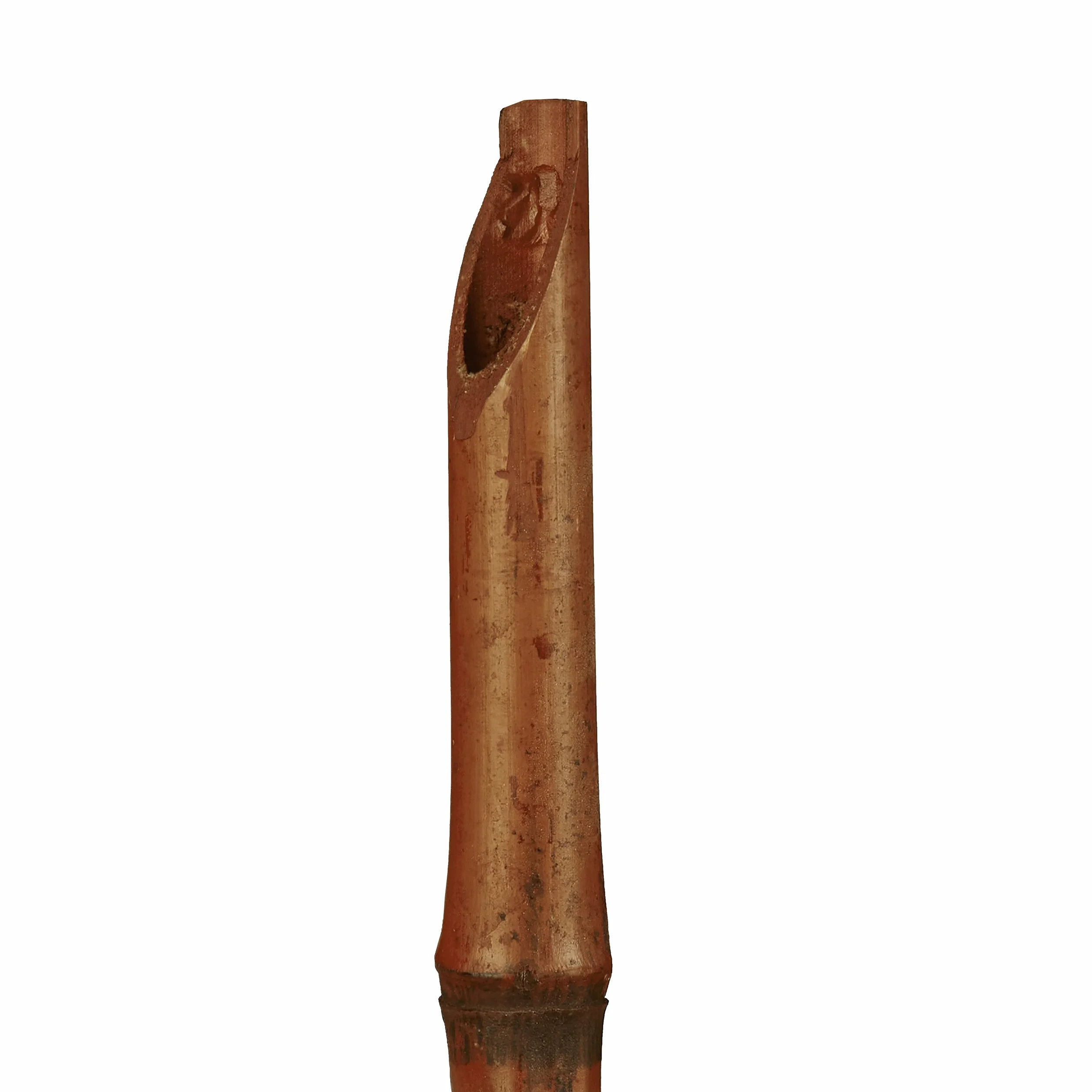 Relaxdays Torche Jardin Bambou Lampe Huile Dehors 90 cm Marron Lot de 10