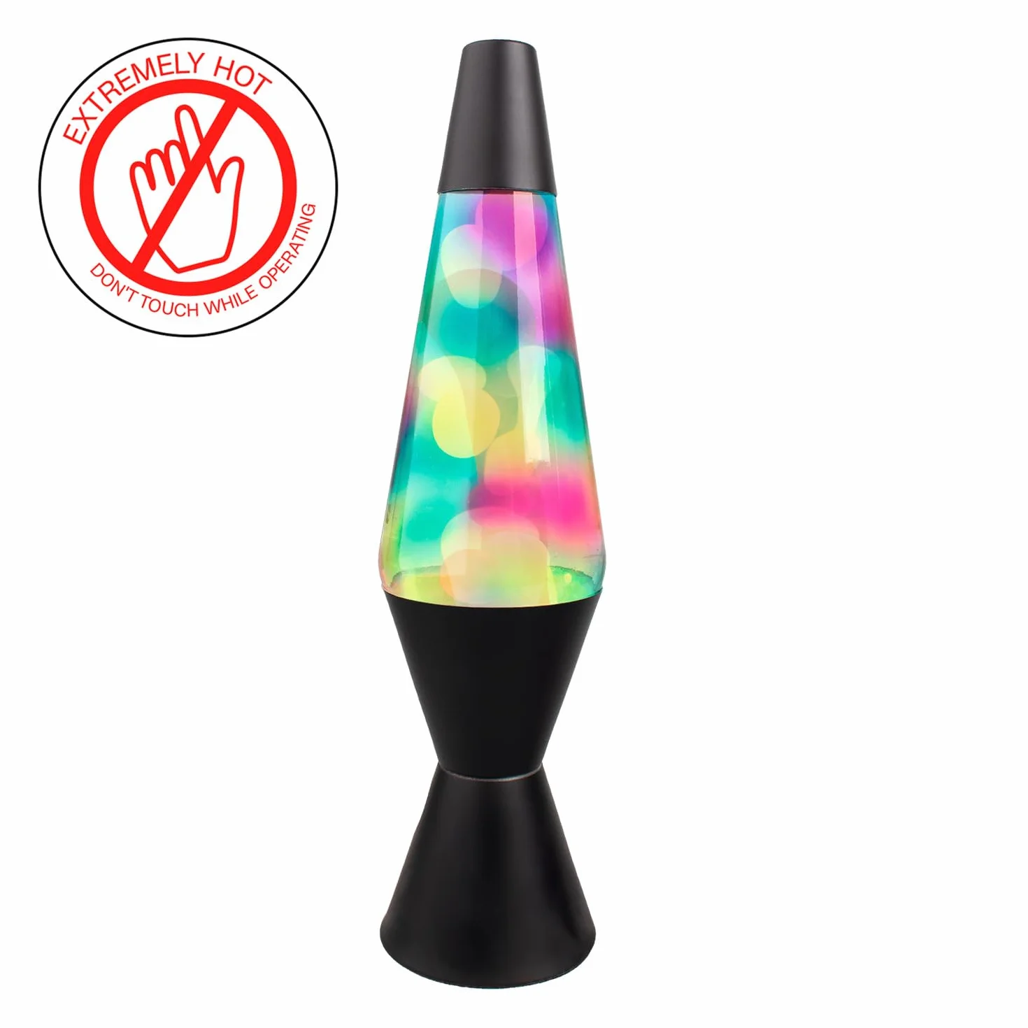 Lampe Lave Enfant Noire 40 Cm Lava Lamp Magma