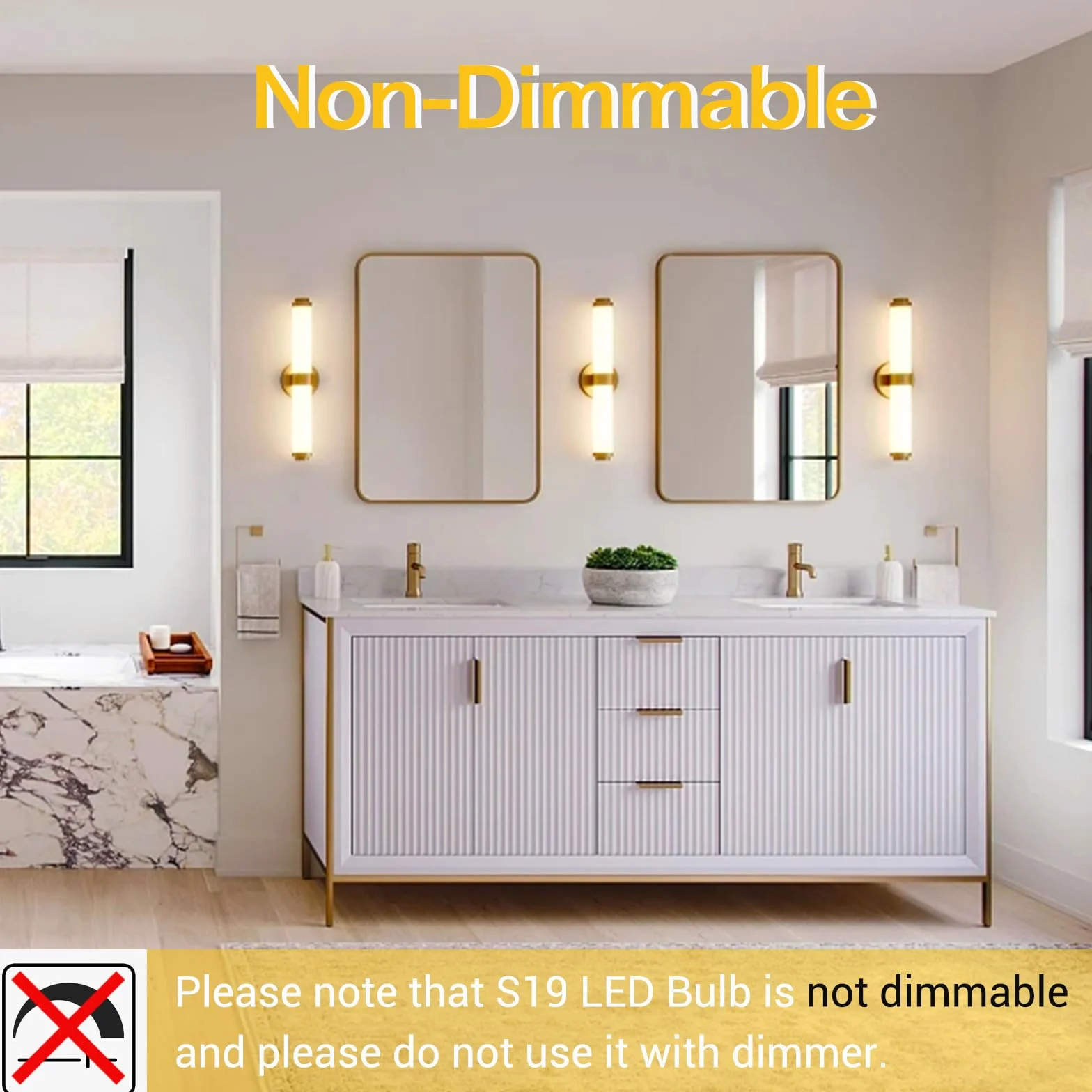 Tube LED S19 310mm 7W 4000K Blanc Neutre 600LM AC 230V Linolite
