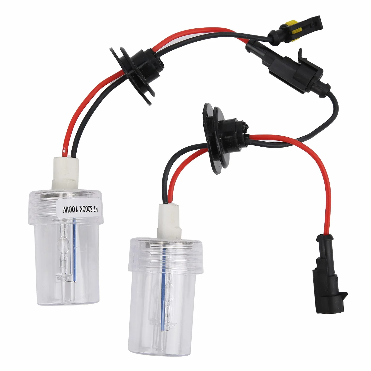 Ampoule de Phare H7 100W 8000K Xénon 12V 2 Pièces