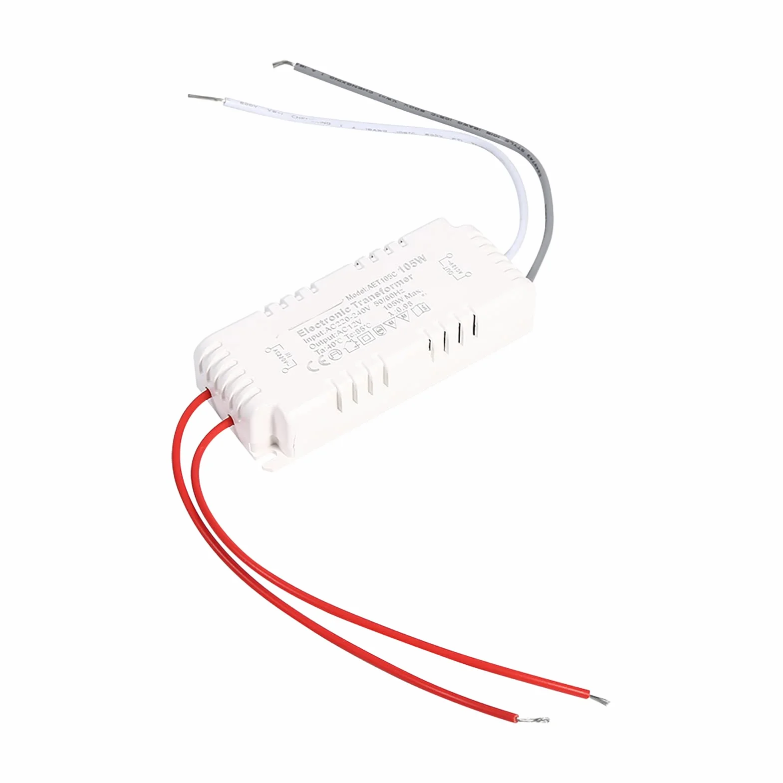 Transformateur Halogène Basse Tension 105W 12V 220-240V Alimentation Lampes Quartz