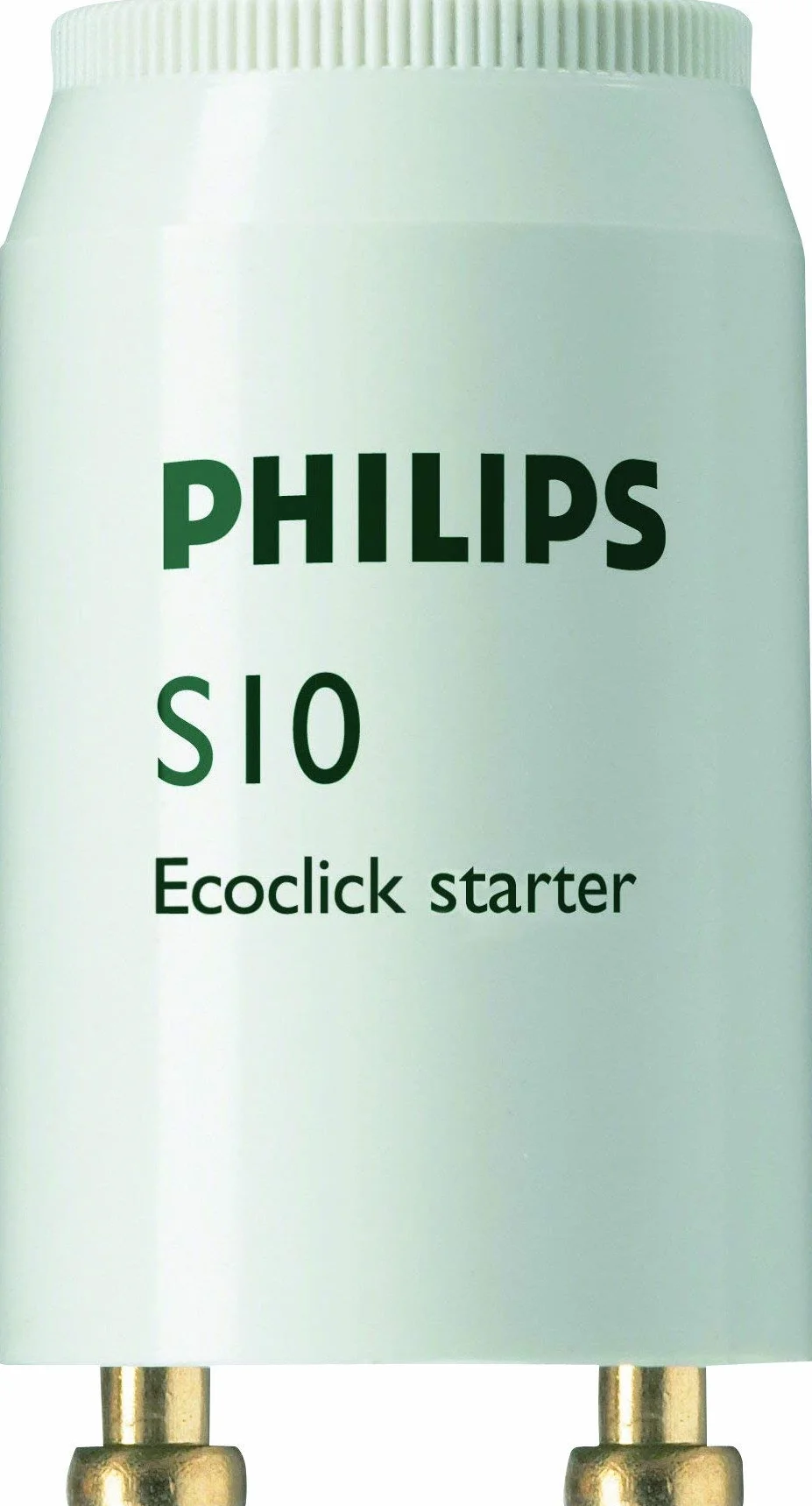 Lot de 10 starters Phillips S10 Ecoclick pour tubes fluorescents 4-65 W