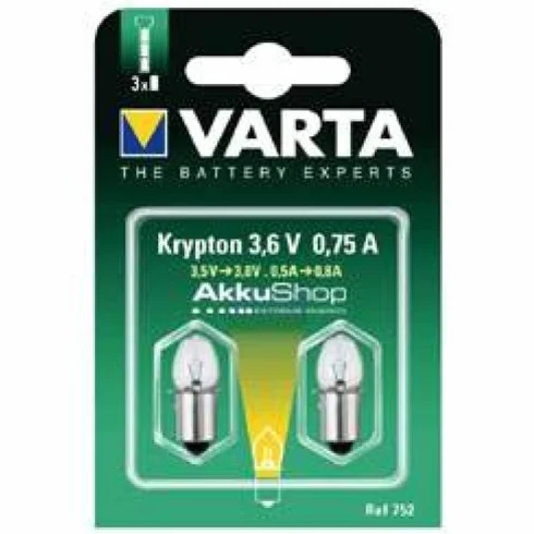 Ampercell Krypton remplacement lampe Kpr103 3,6 V 0,75a