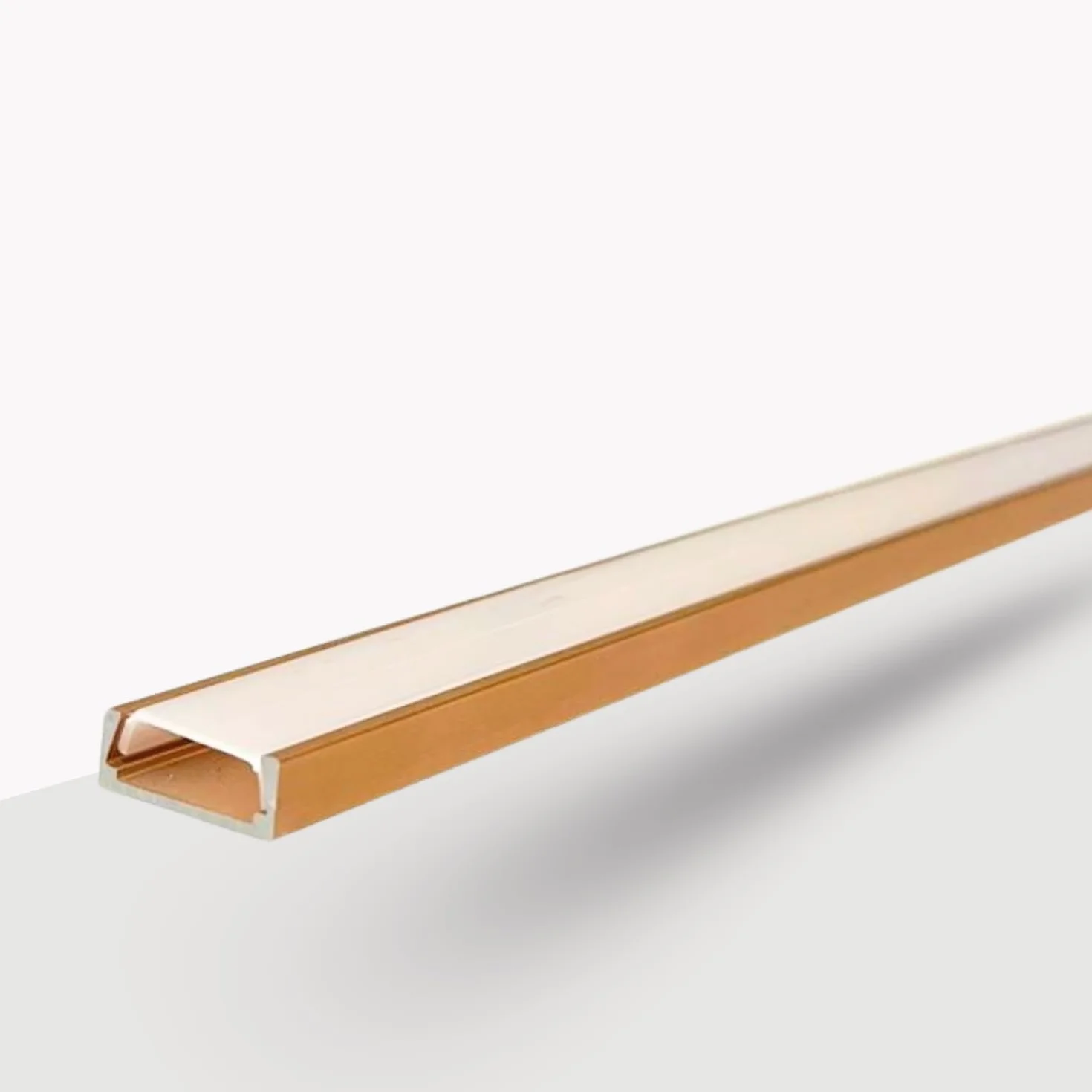 Evotrade Mini spot LED encastrable 2 m diffuseur opale bronze doré