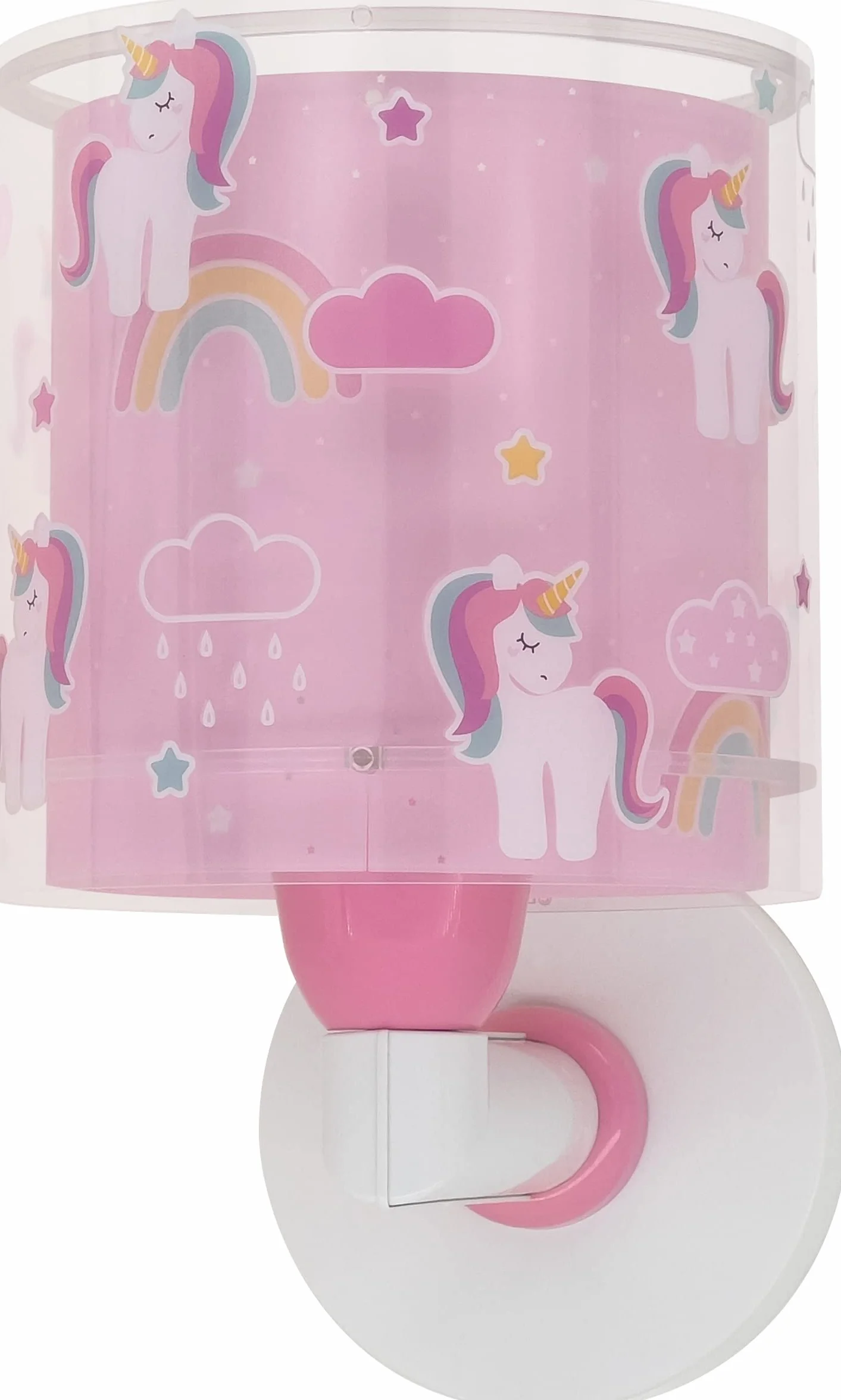 Dalber Applique murale enfant Licornes Animaux Unicorns Lumière murales Chambre Rose
