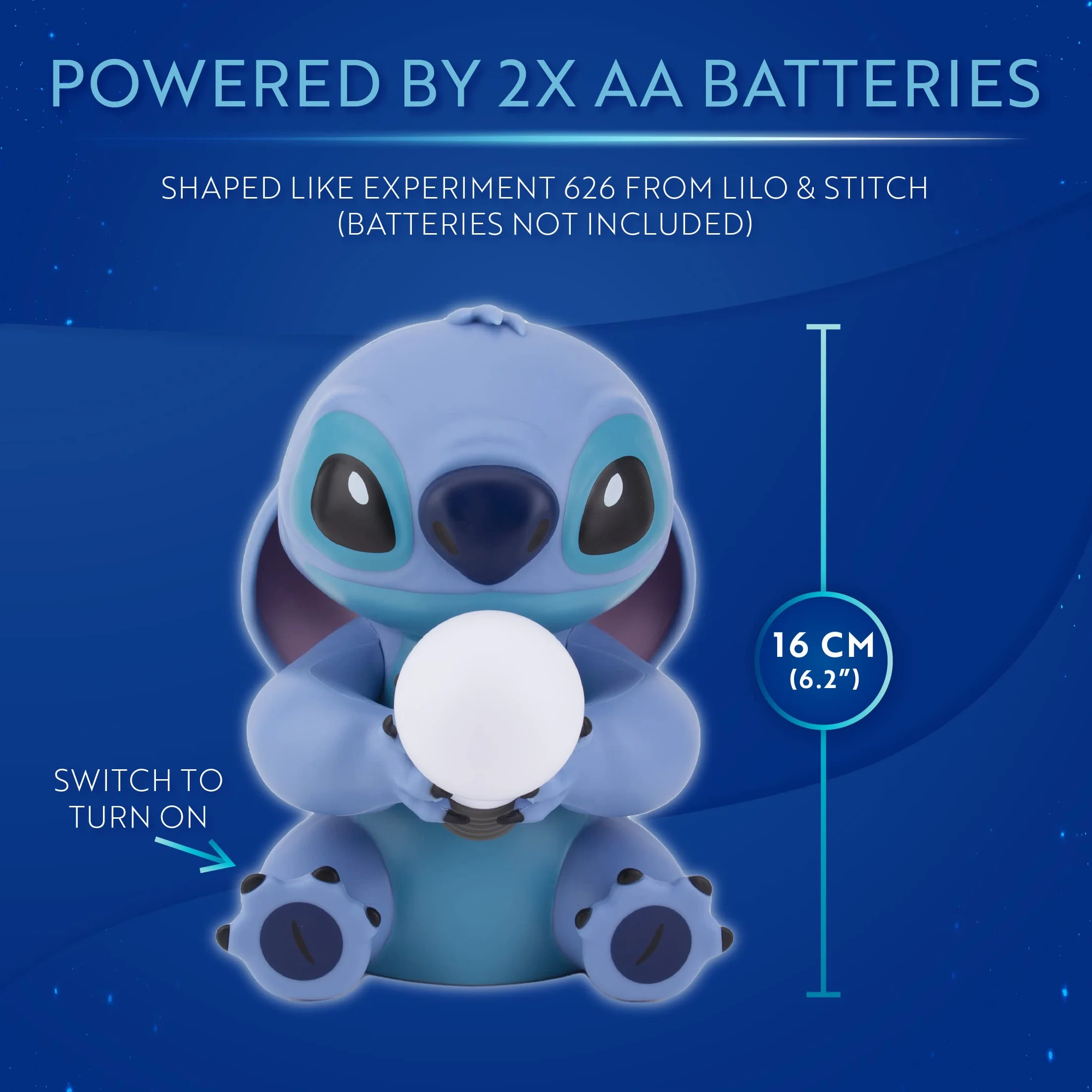 Paladone Lampe de Collection Stitch Lilo et Stitch
