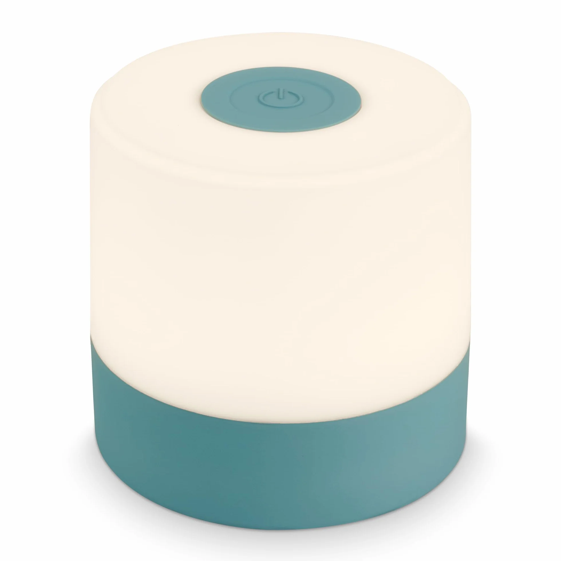 BRILONER Mini lampe de table LED sans fil, lampe de chevet Touch à intensité variable, Bleu