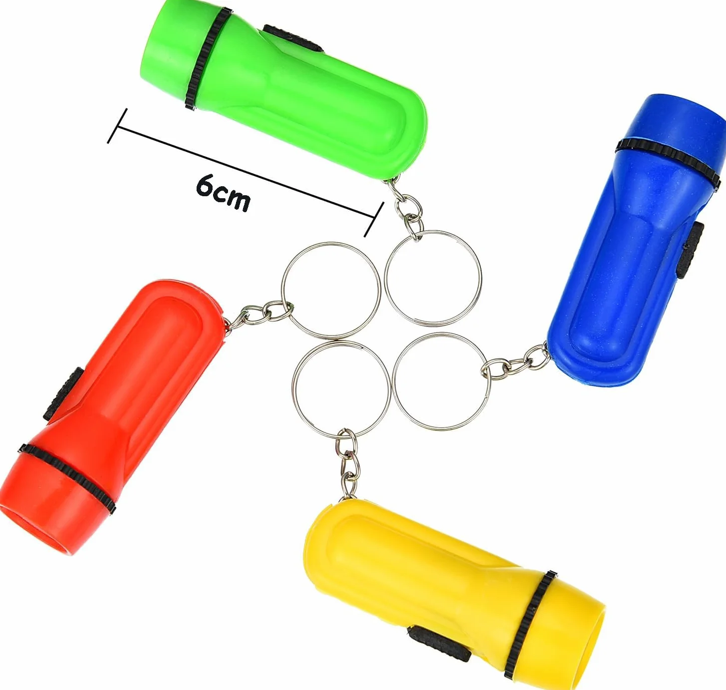 Mini lampe porte-clés enfants 24 pièces cadeaux anniversaire goodie bag