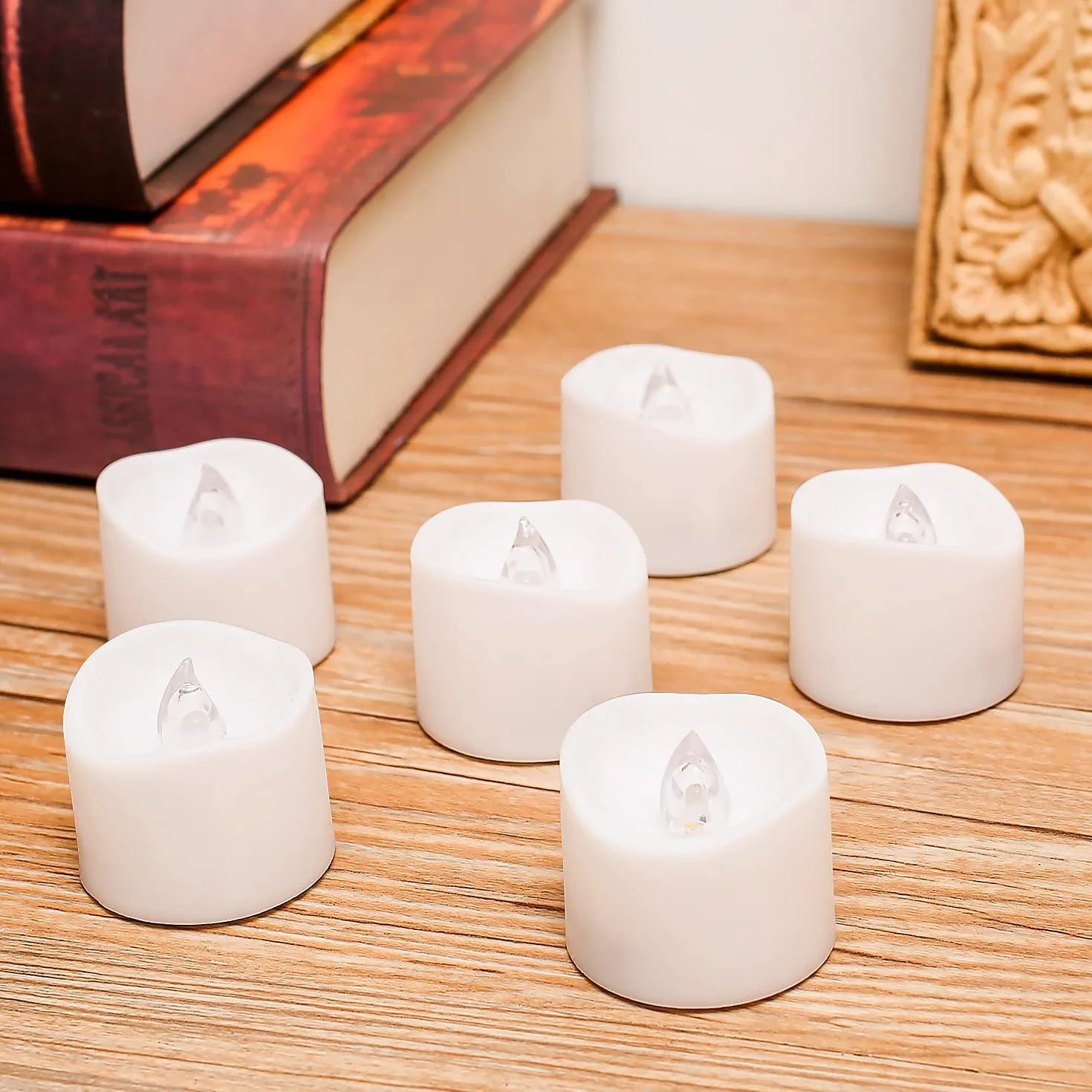 Bougies LED Flamme Vacillante 14 pcs Bougies électriques Noël Arbre Mariage