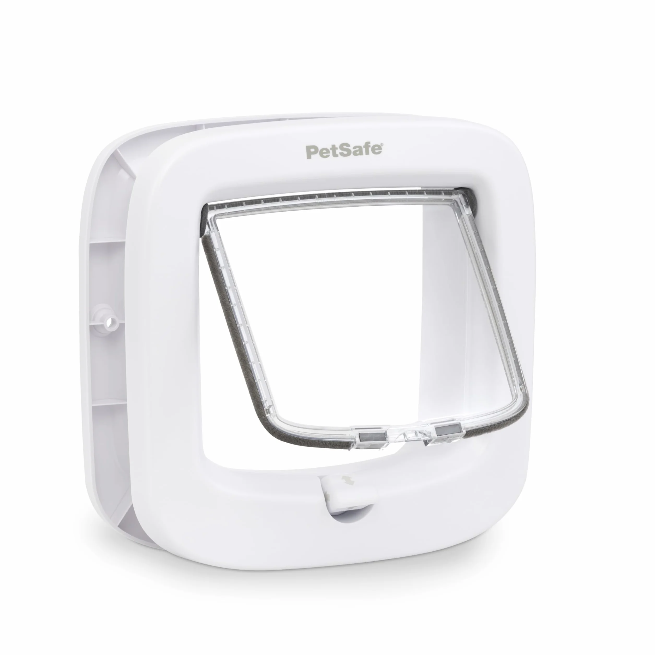 PetSafe Chatière Manuelle 4 Options Fermeture Blanc
