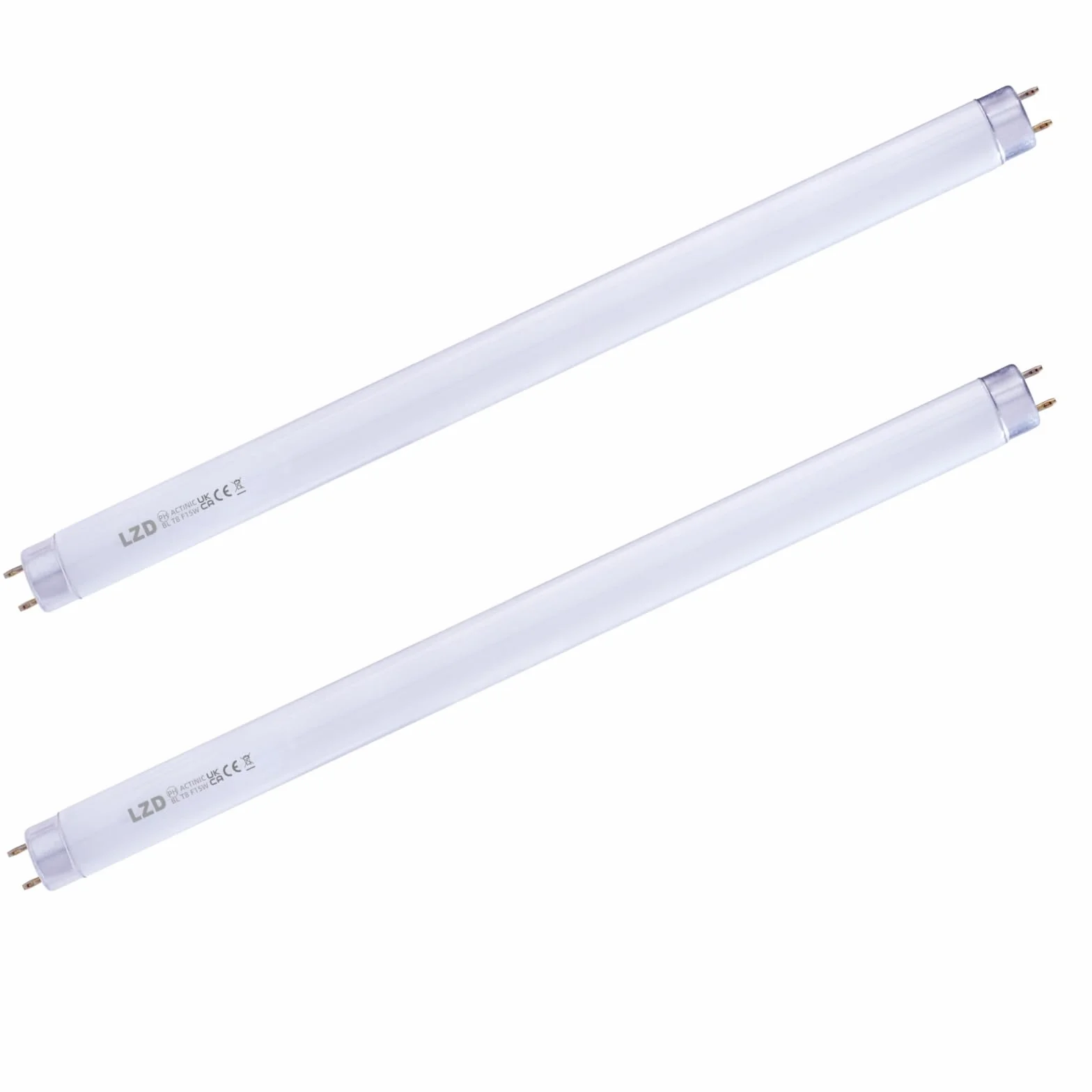 LZD T8 F15W G13 Tube de Rechange UV 45 cm pour Tue Mouche Electrique 30W