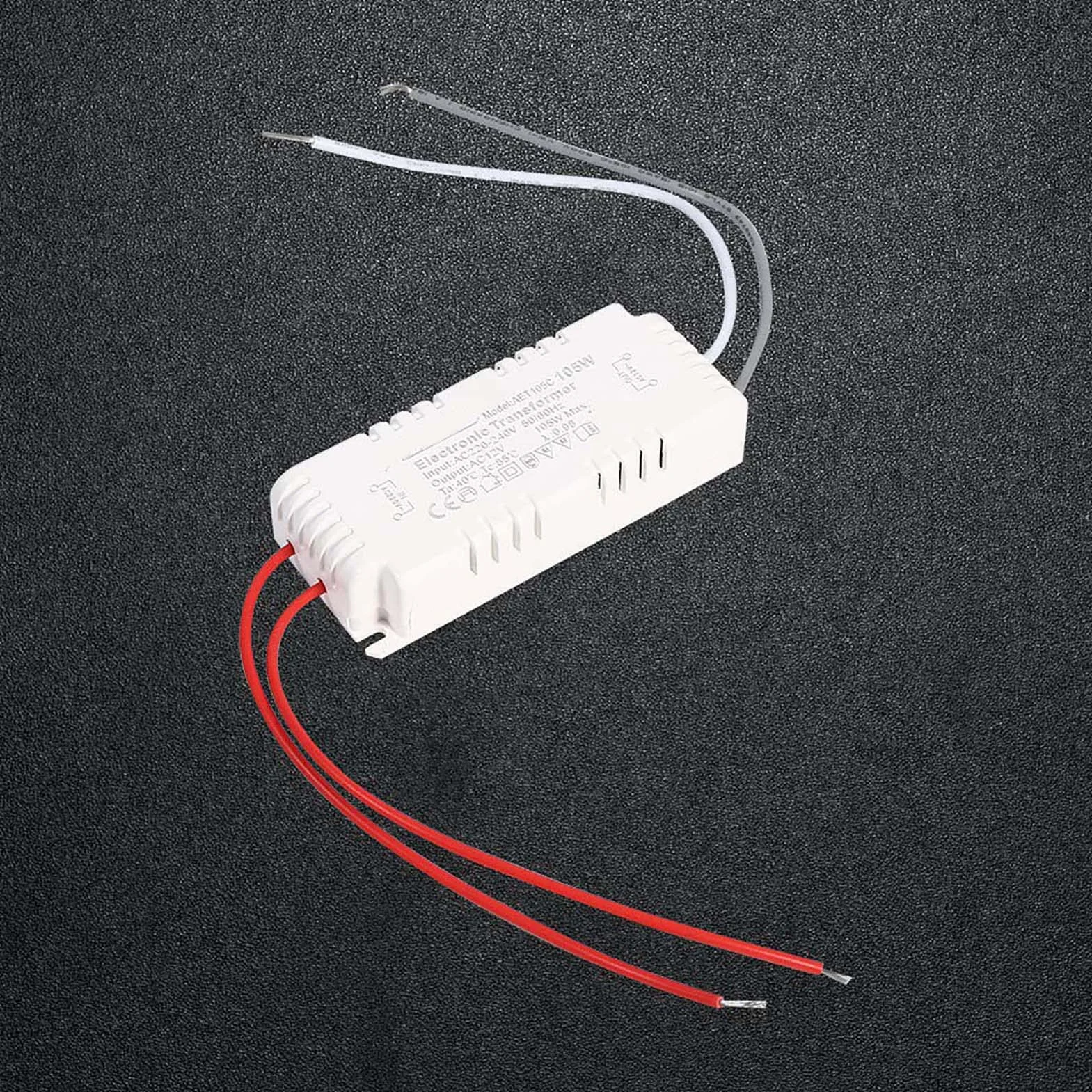 Transformateur Halogène Basse Tension 105W 12V 220-240V Alimentation Lampes Quartz