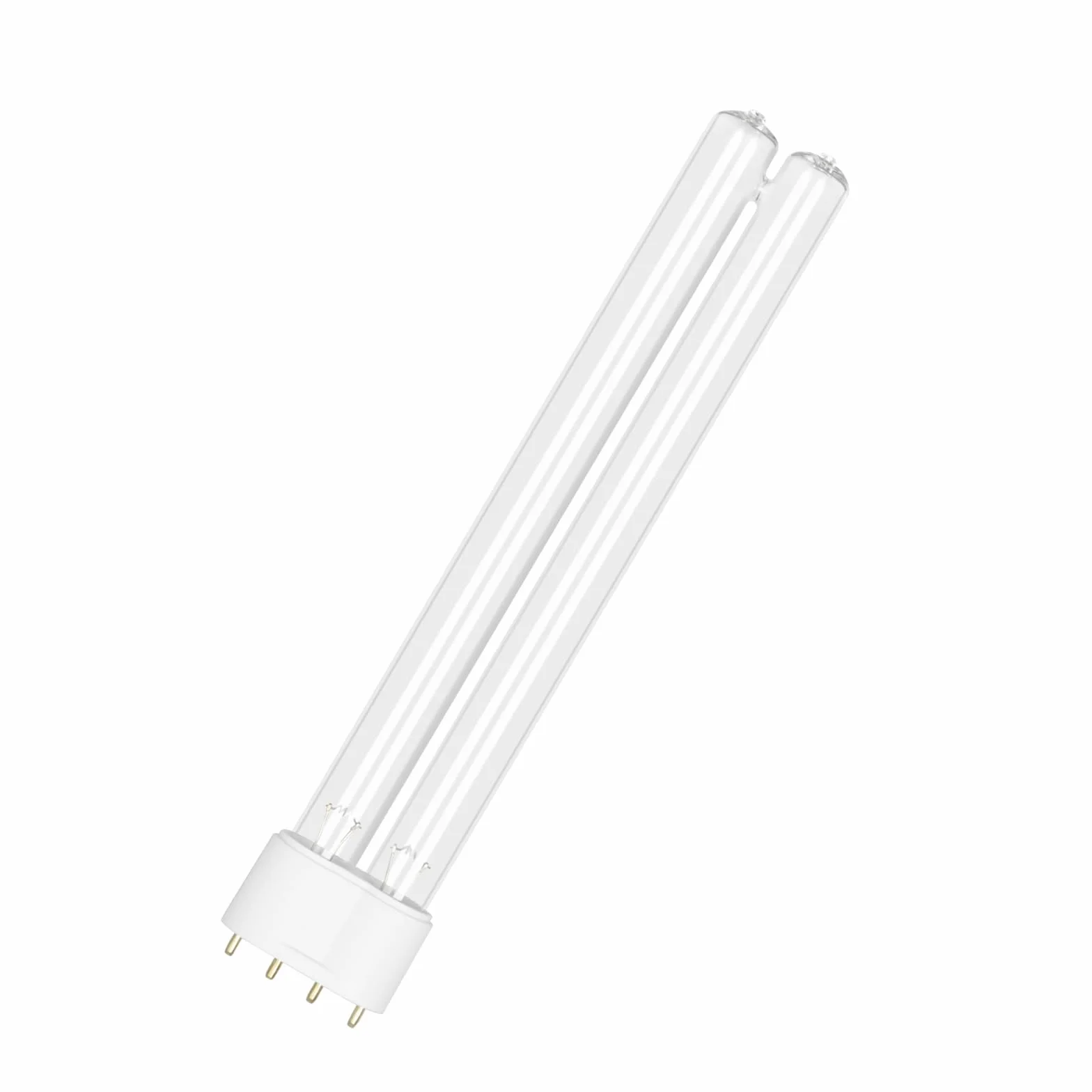 Lampe de désinfection UV 2G11 4 Broches 18W, Ampoule UVC Compacte, Filtre UV Tubulaire Pour Étangs de Parc et Poissons