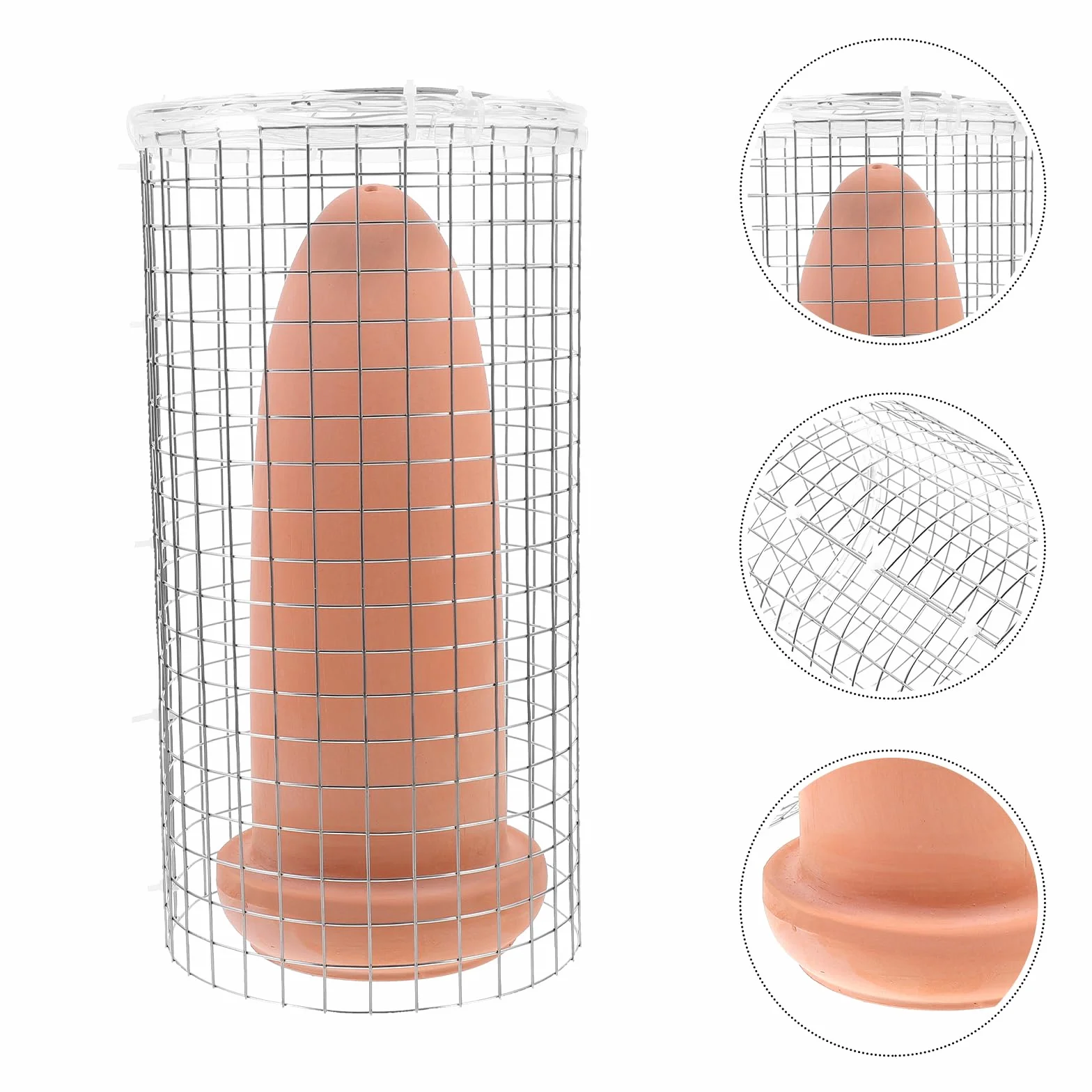 Cônes d'élevage en céramique pour Discus Crevettes Taille L