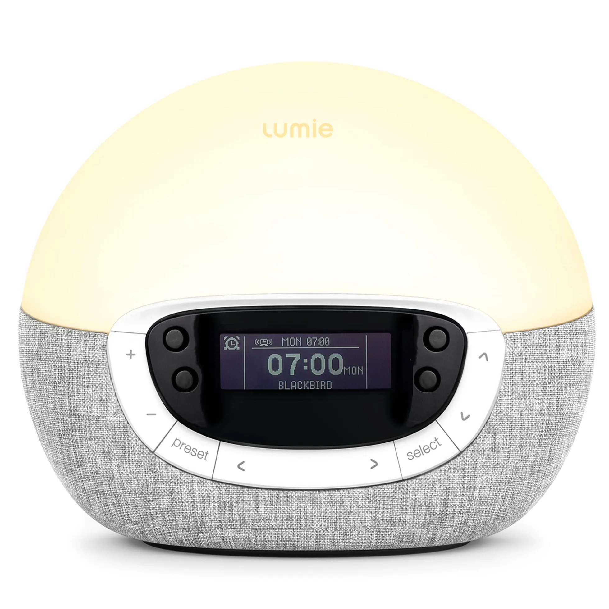 Lumie Bodyclock Shine 300 Réveil Simulateur d’Aube et Crépuscule Radio 14 Mélodies