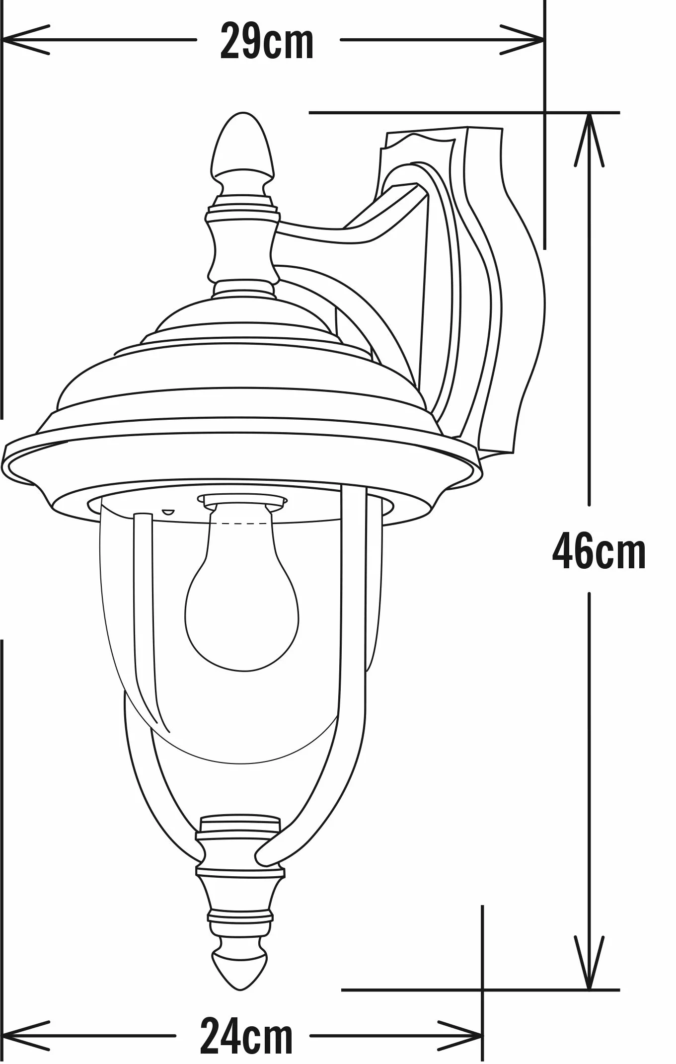 Konstsmide Applique Murale