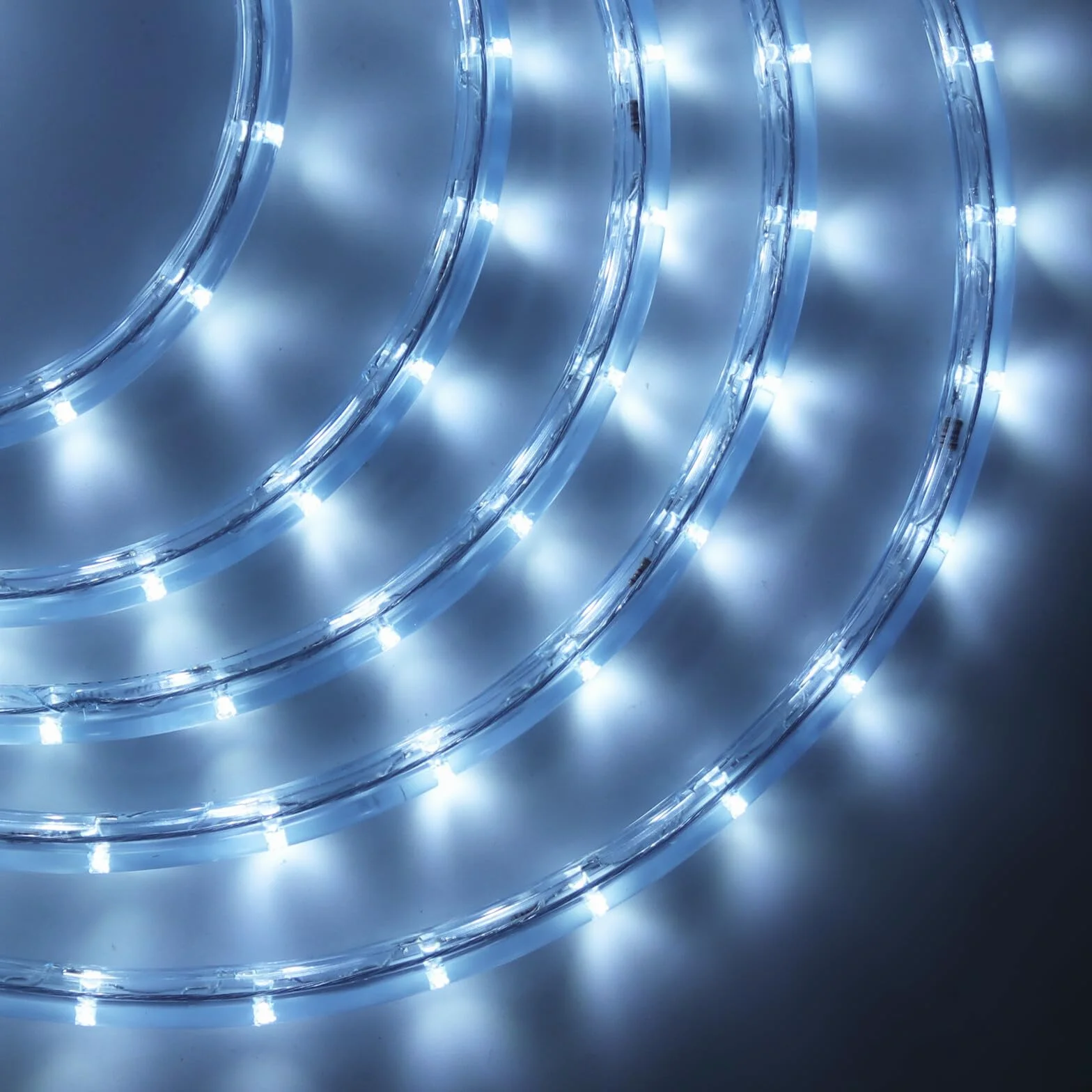 Tube Lumineux LED Extérieur IP65 36leds/m Guirlande Lumineuse Etanche 3M Blanc
