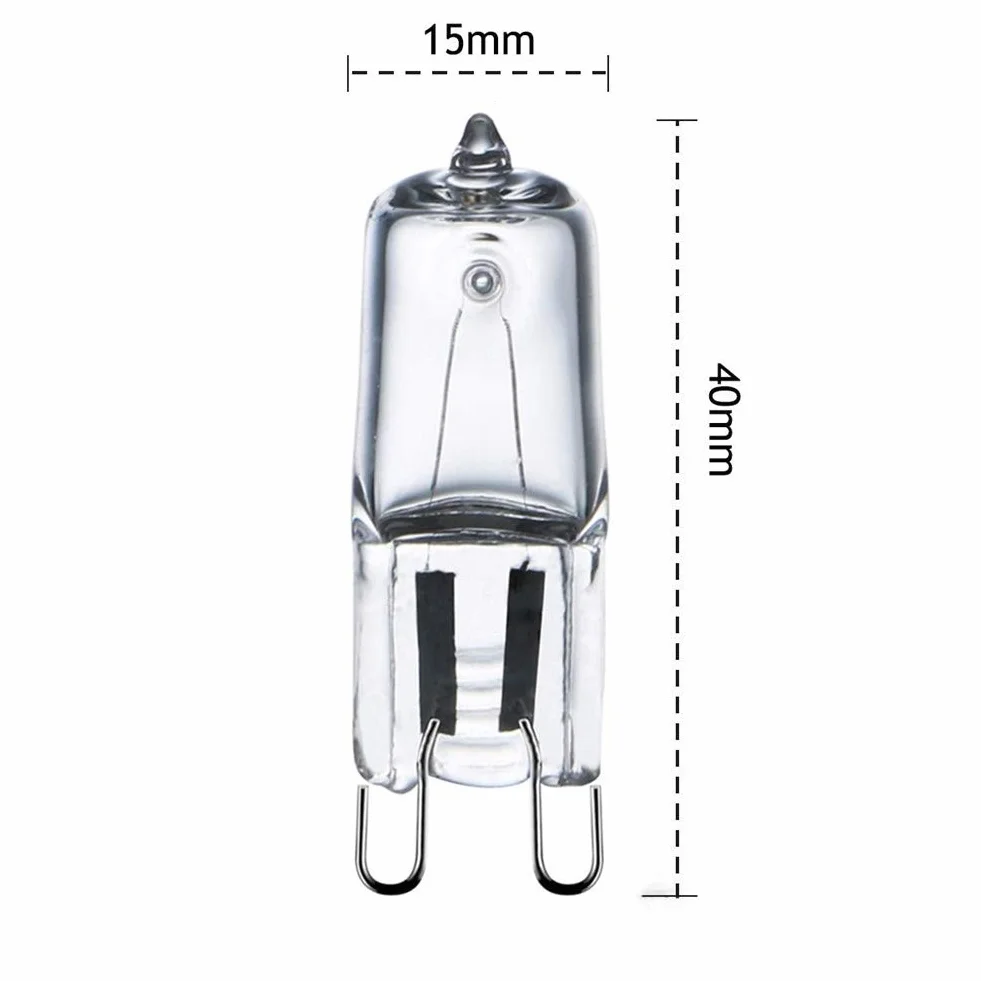 Ampoules G9 Halogène 60W 5 Pack