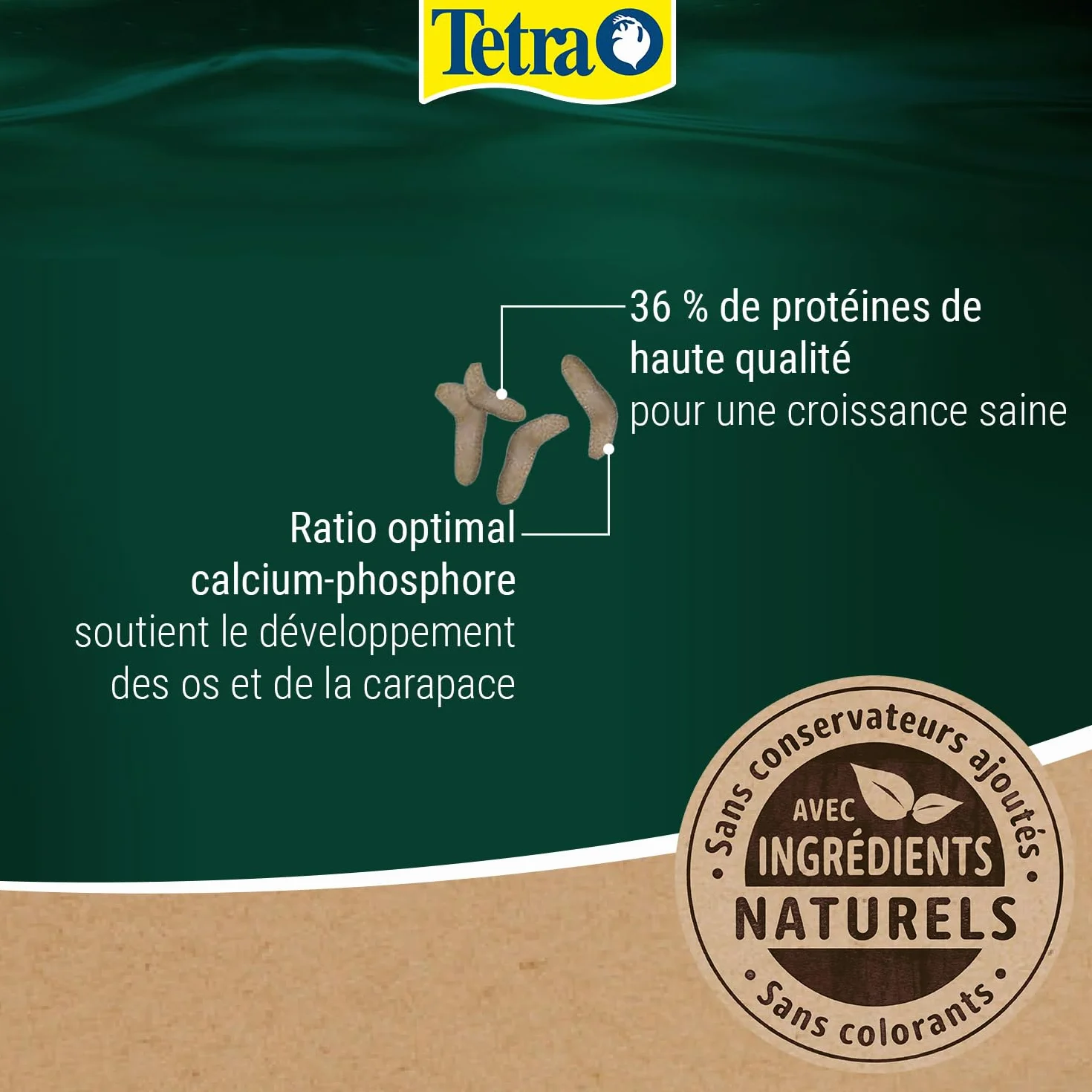 TETRA ReptoMin Sticks Aliment Complet pour Tortues d'Eau 1 Litre