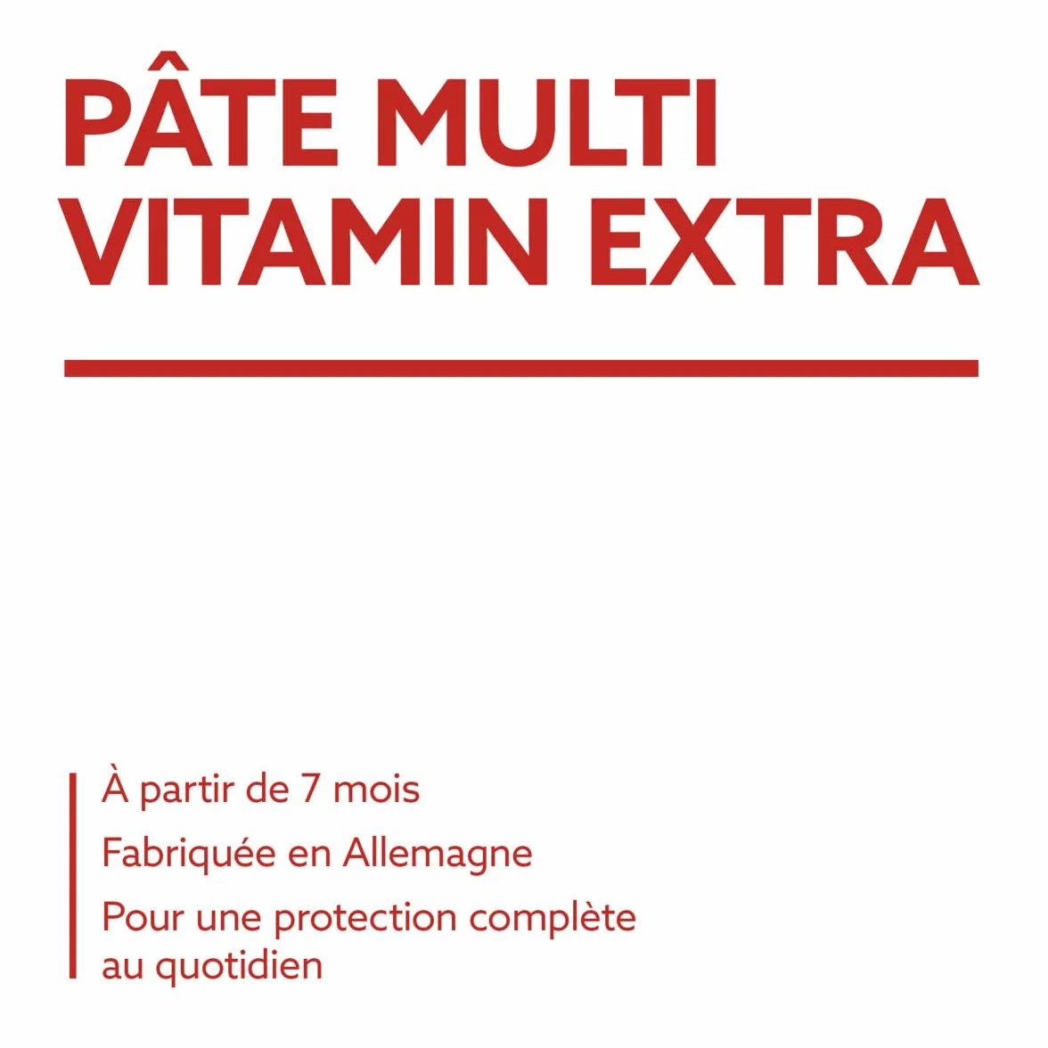 GimCat Pâte Multi-Vitamin Extra Snack chats bêta-glucane oméga-3 oméga-6 1 tube 50 g