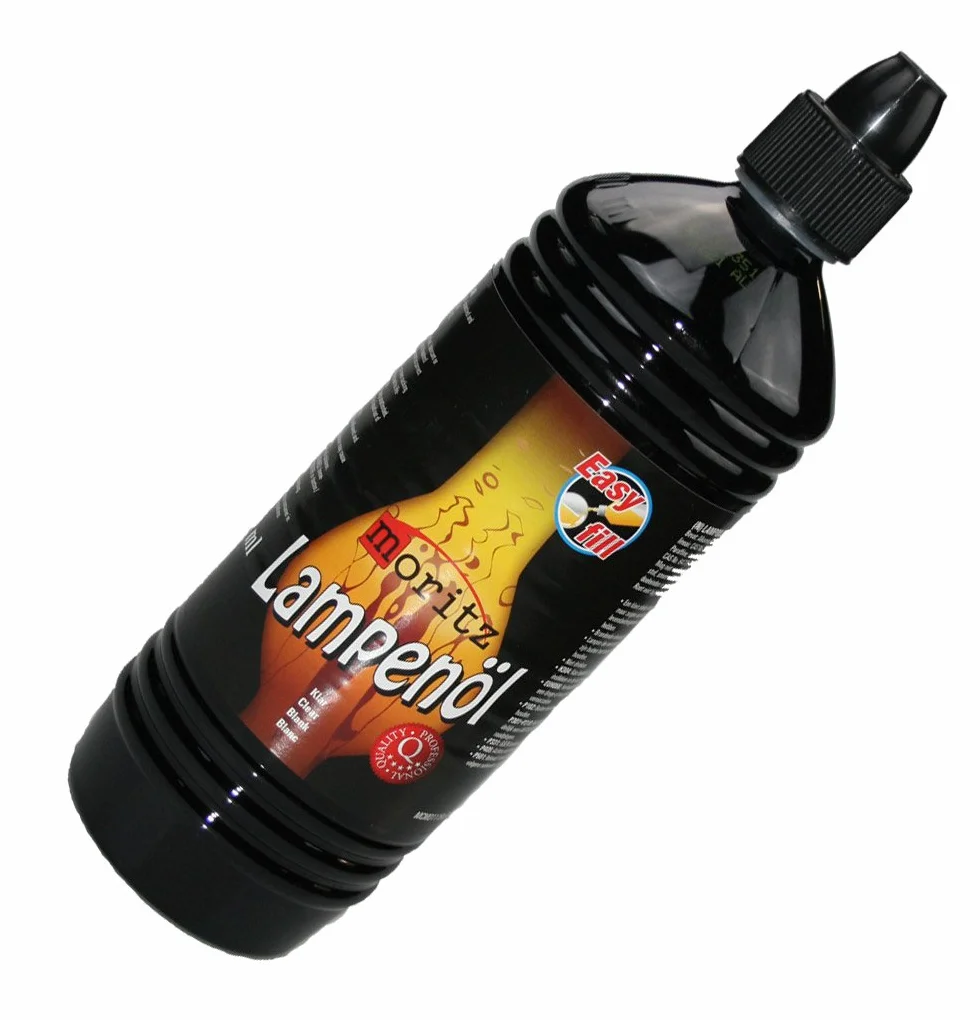 Huile pour lampes à huile Flambeau en bambou 1 l Moritz
