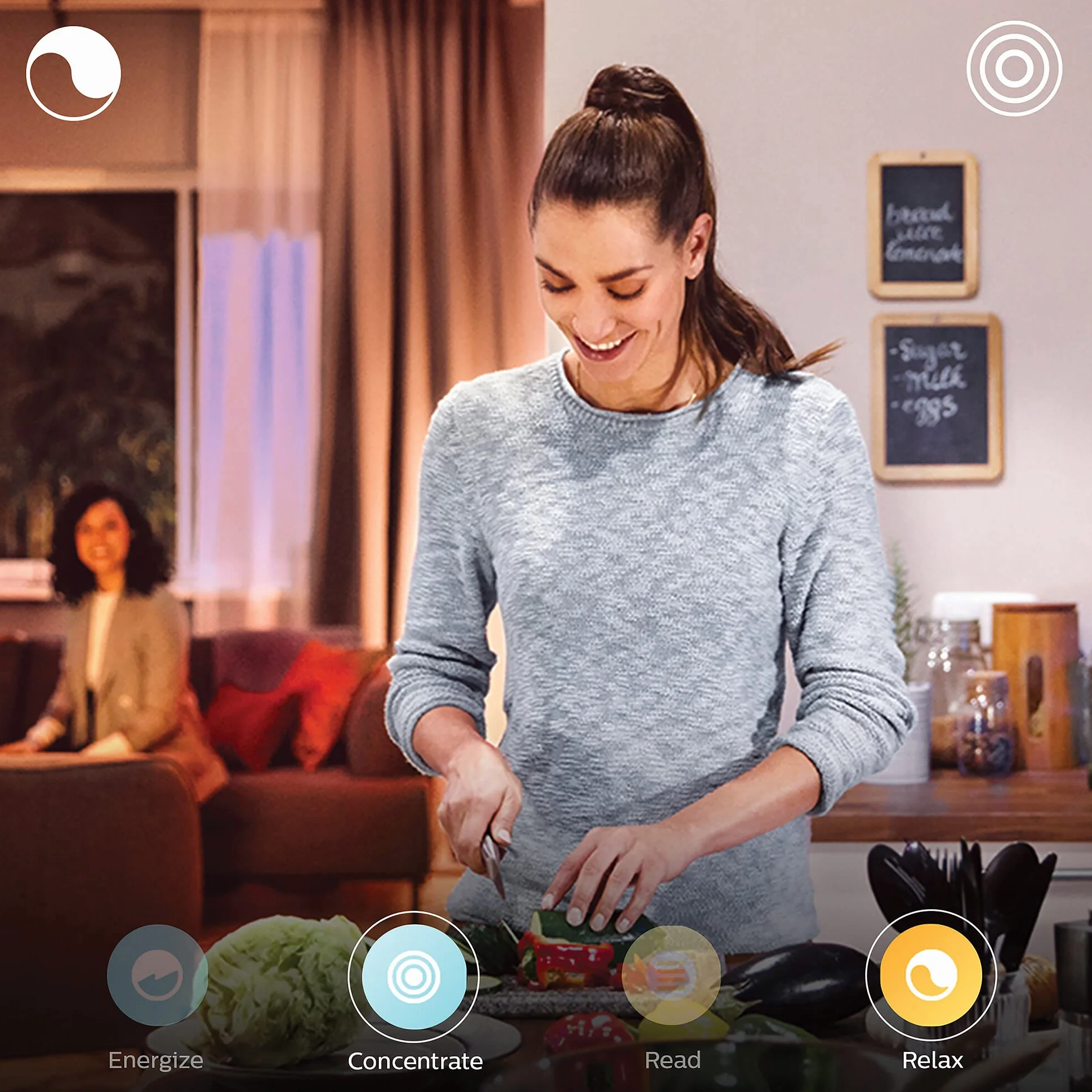Philips Hue Startkit 2xE27 Bridge Dimmer Blanc Color Ambiance