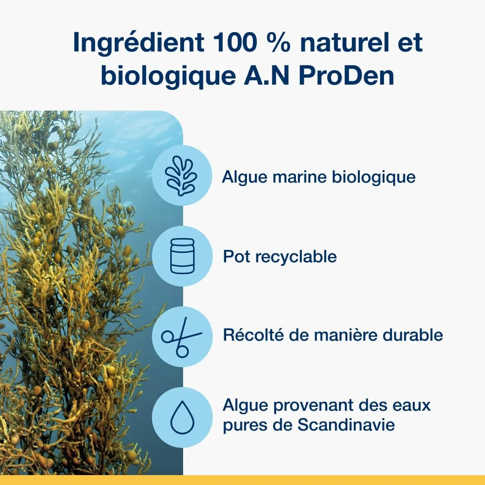 ProDen PlaqueOff Poudre Dentaire pour Chiens Anti-Tartre 60 g