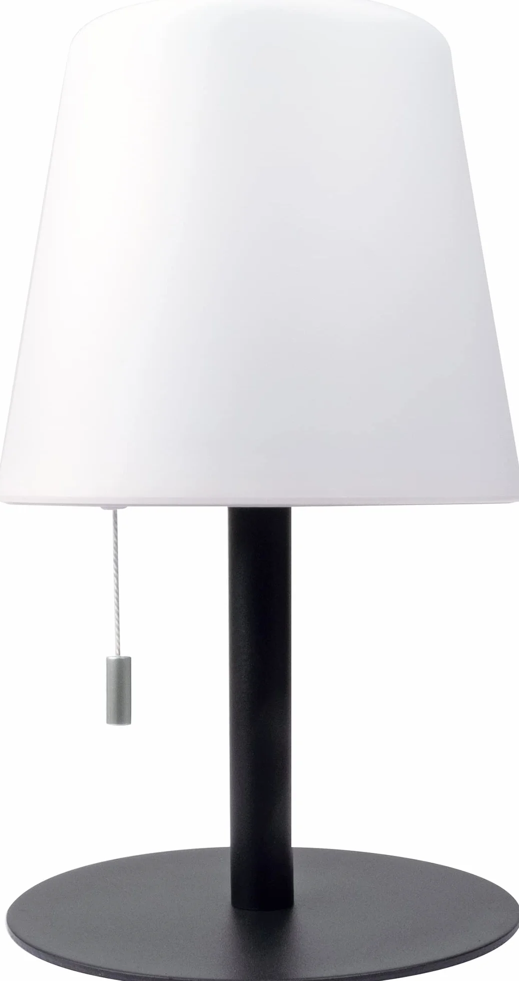 SCHWAIGER RGB LED Lampe de table solaire d'extérieur 200 Lm dimmable IP44 Micro USB