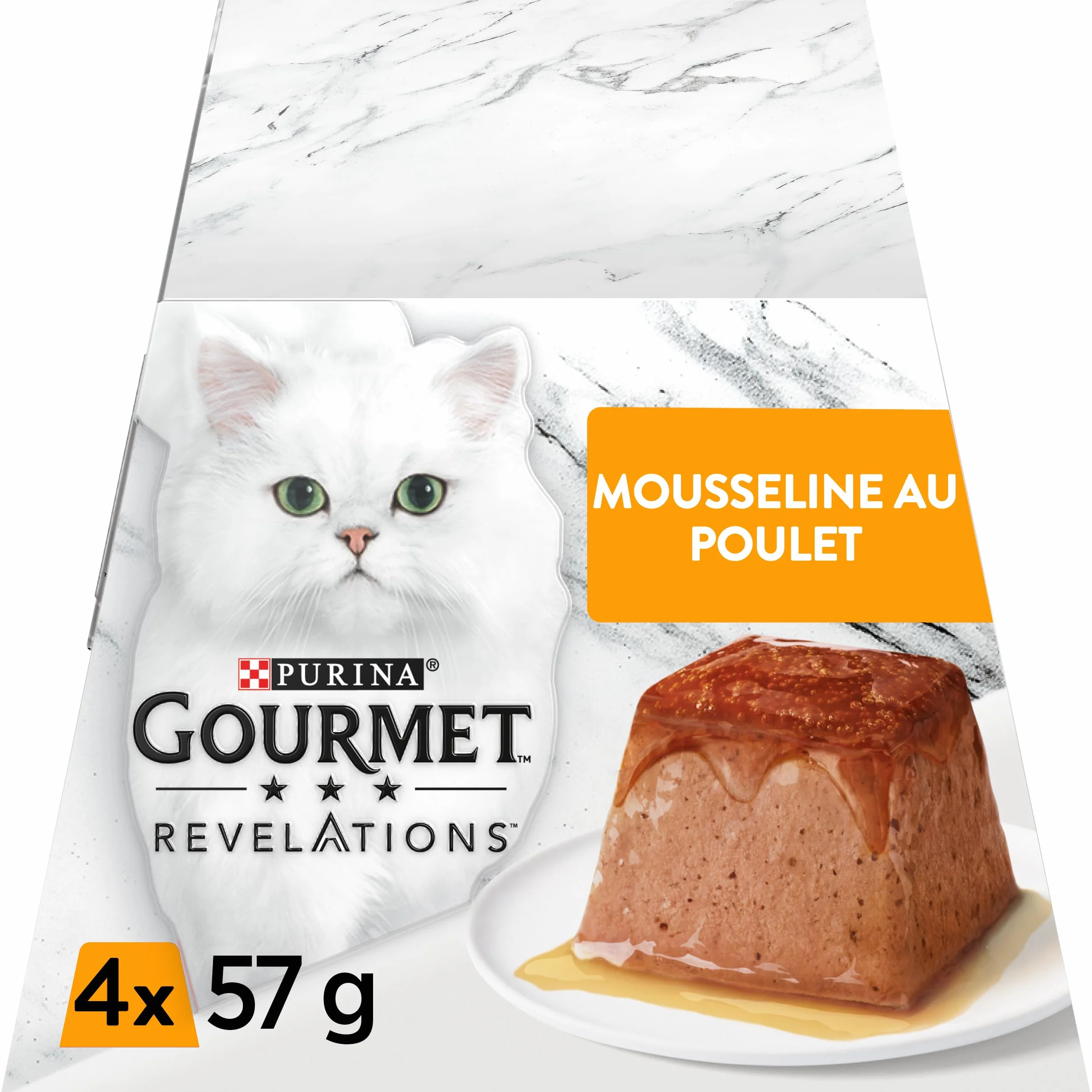 GOURMET Revelations Mousseline Poulet 4x57g