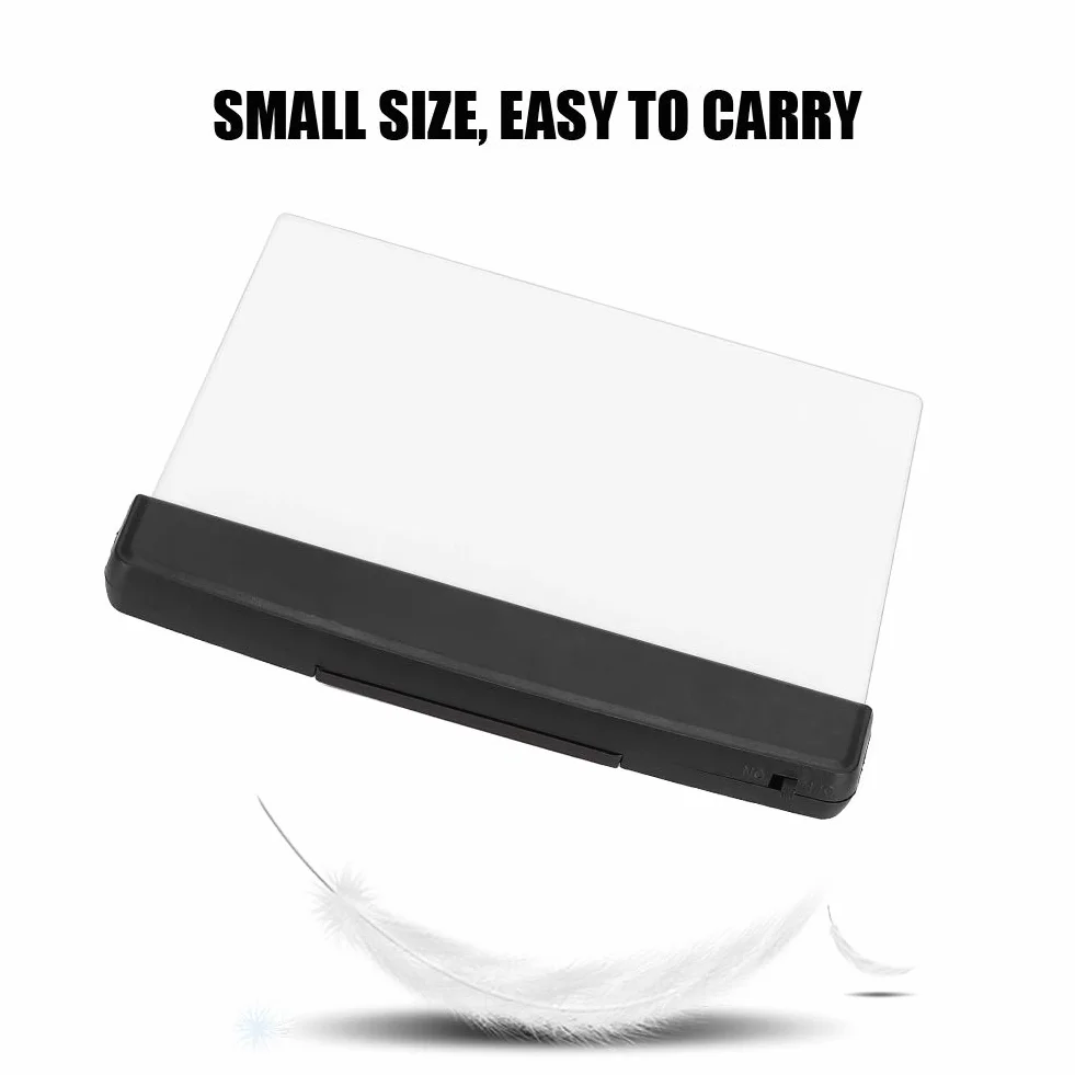 Lampe de Lecture LED Portable Wedge Book Eye Care Signet Light pour Lit Voiture